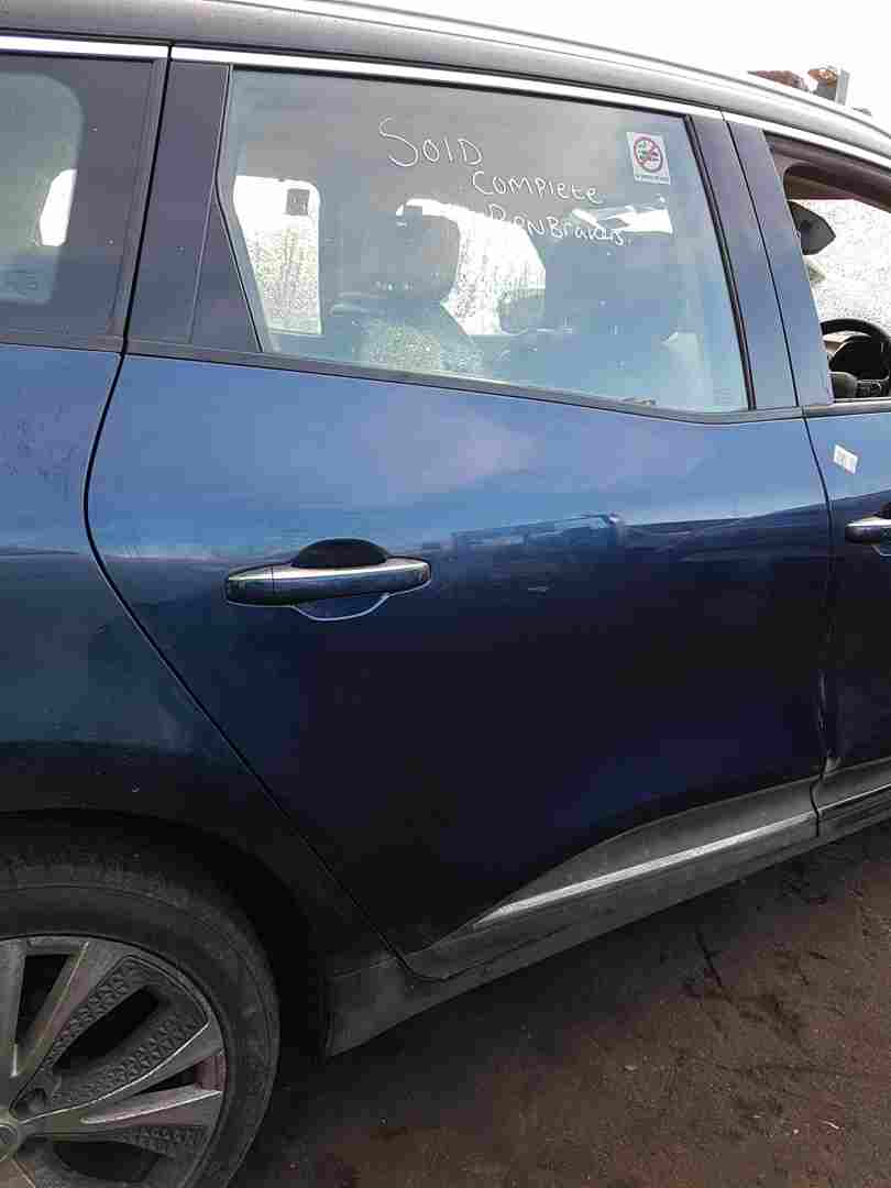 Thumb 4 Renault Grand Scenic MK4 2016-2022 Rear OSR Os Drivers Door Blue Bixul