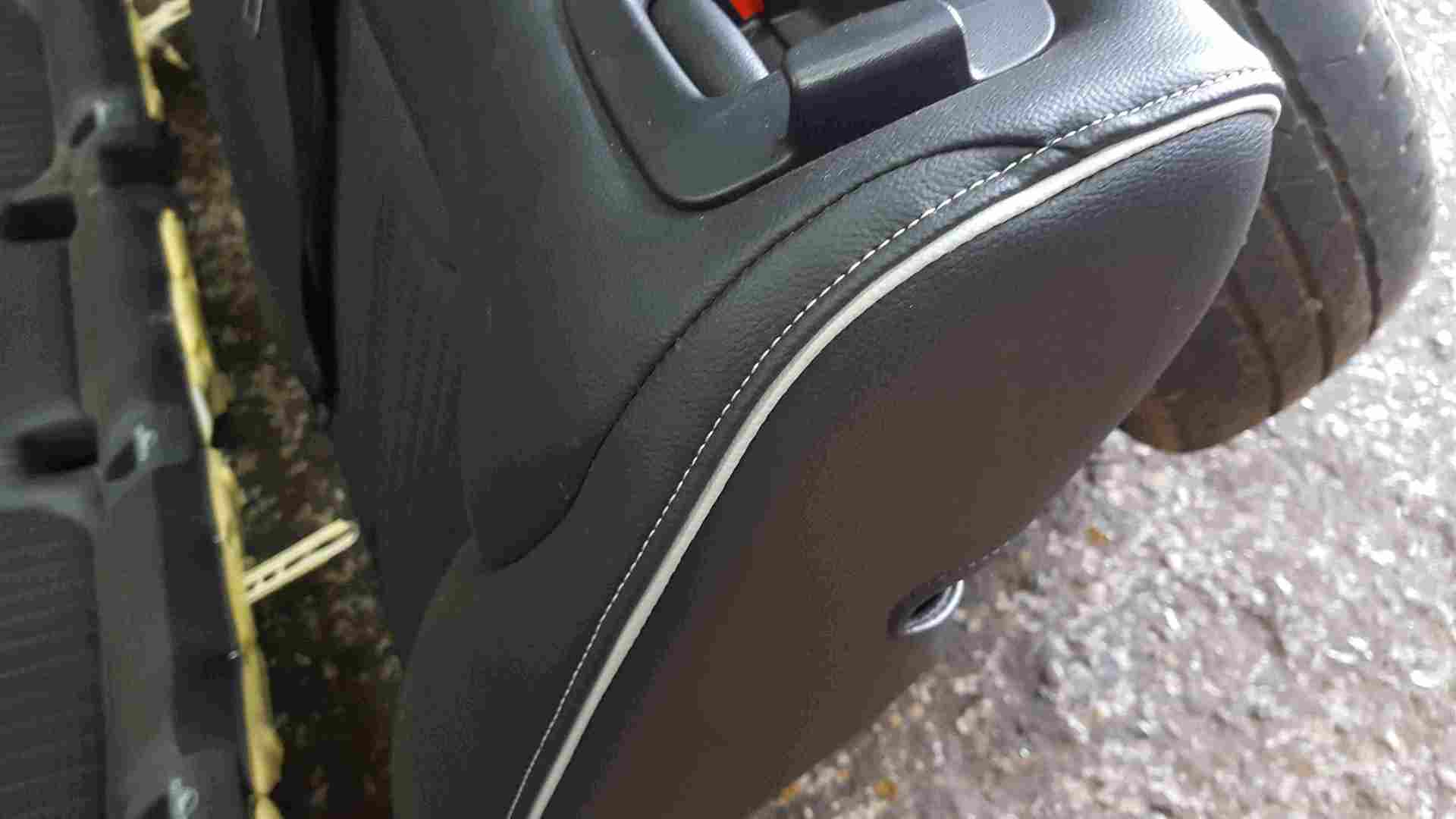 Thumb 4 Renault Kadjar 2015-2018 Black Leather Rear Seat Bench Chair