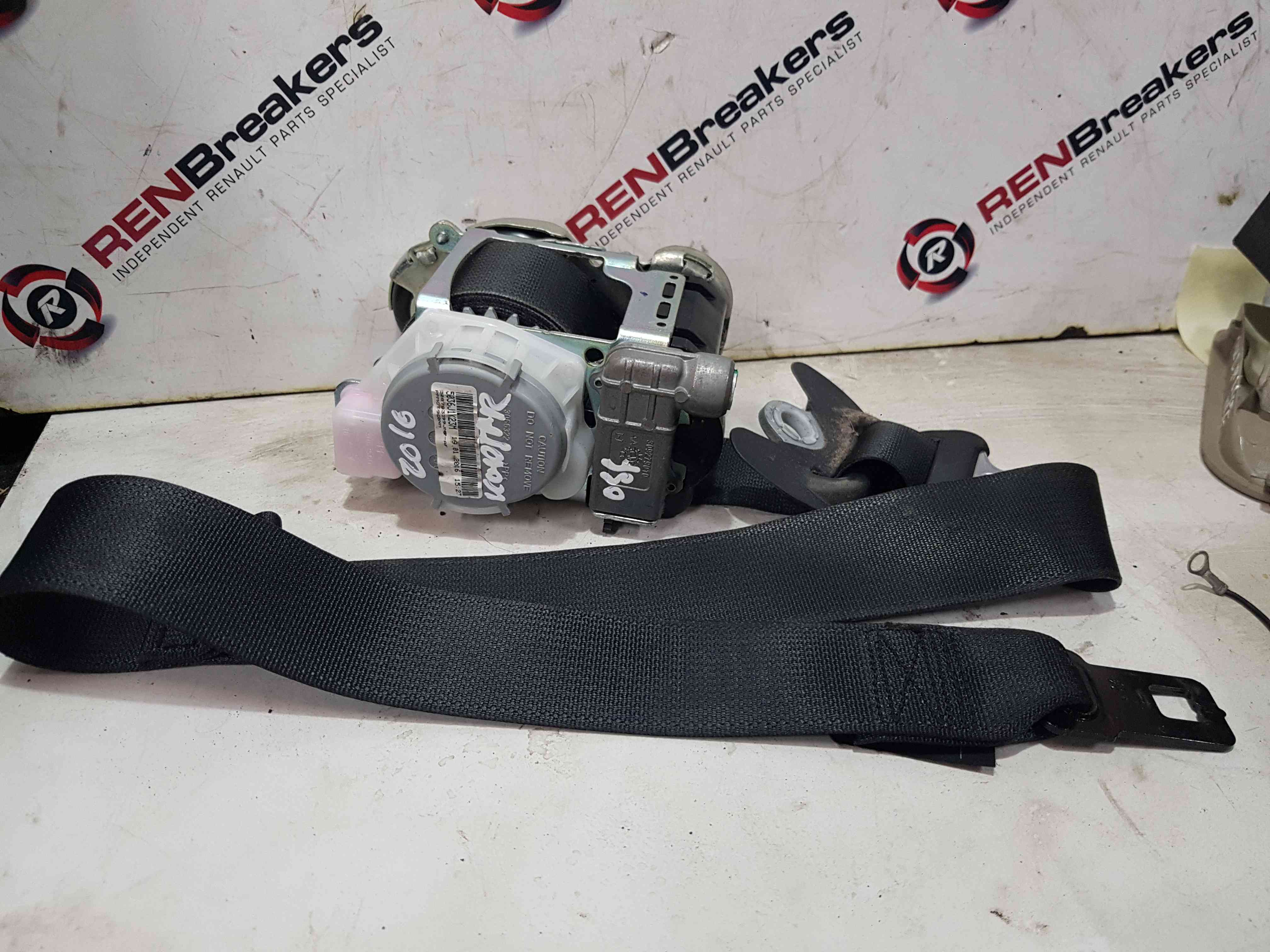 Thumb 4 Renault Kadjar 2015-2018 Driver OSF Front Seat Belt PRE Tensioner