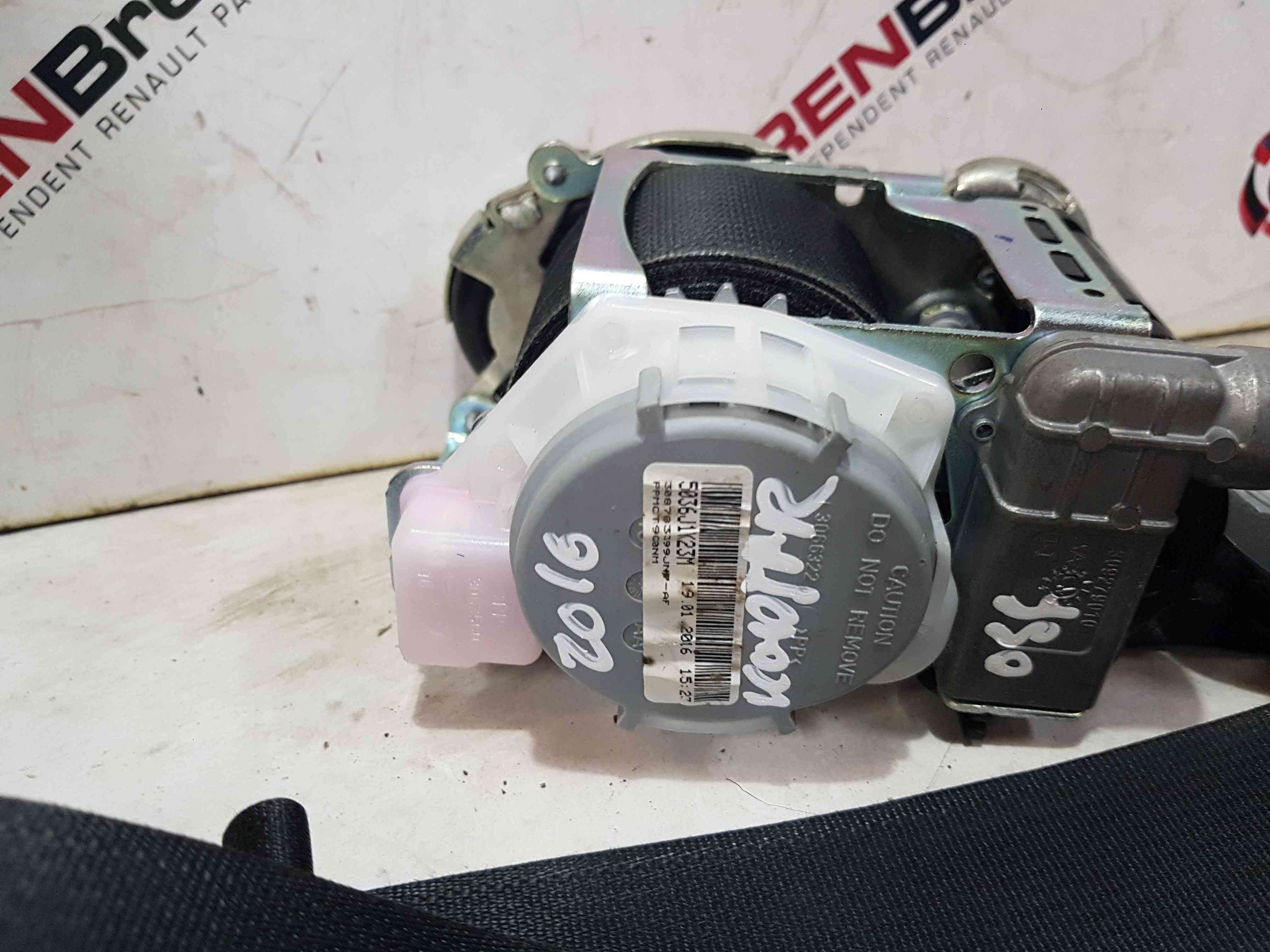 Thumb 6 Renault Kadjar 2015-2018 Driver OSF Front Seat Belt PRE Tensioner