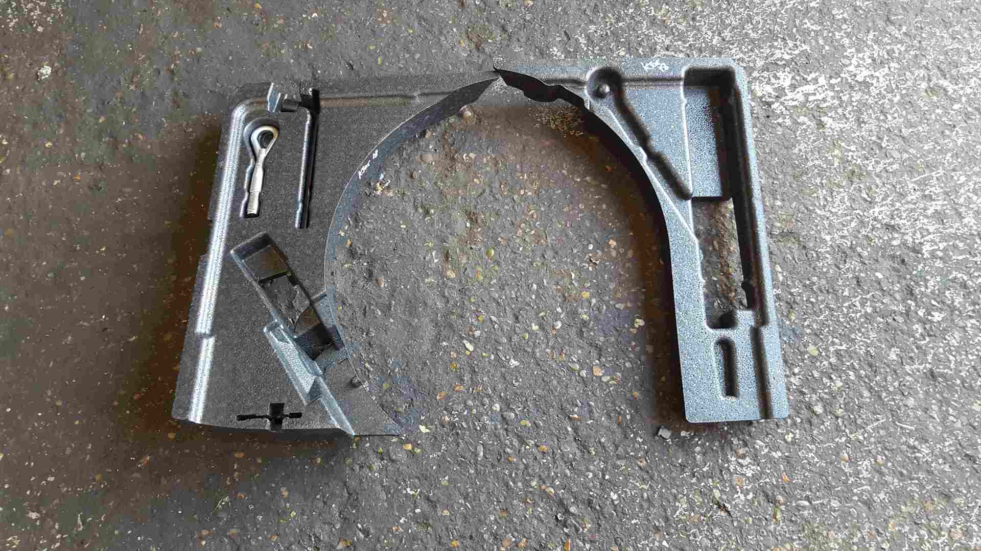 Renault Kadjar 2015-2018 Jack Set Foam Kit Inserts