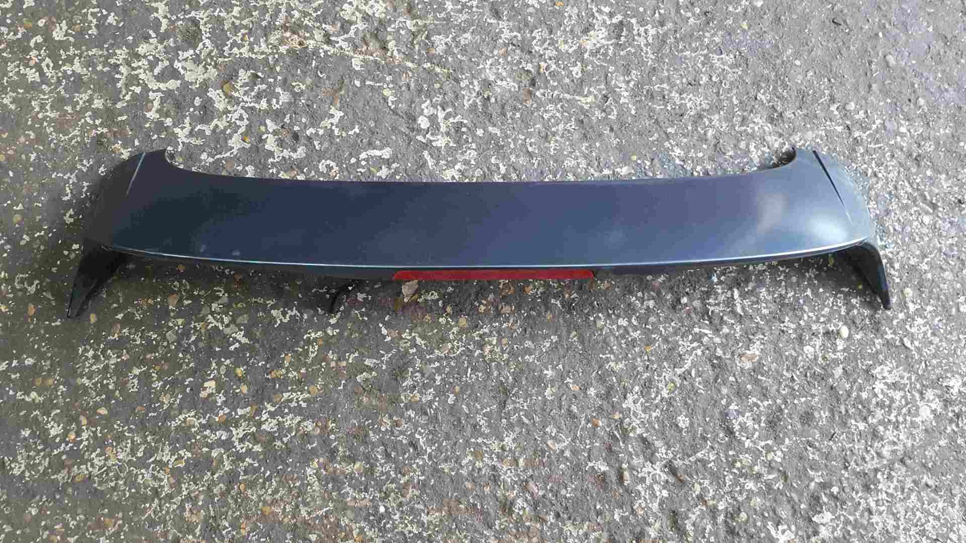 Renault Kadjar 2015-2018 Rear Boot Spoiler High Level Grey TEKPN
