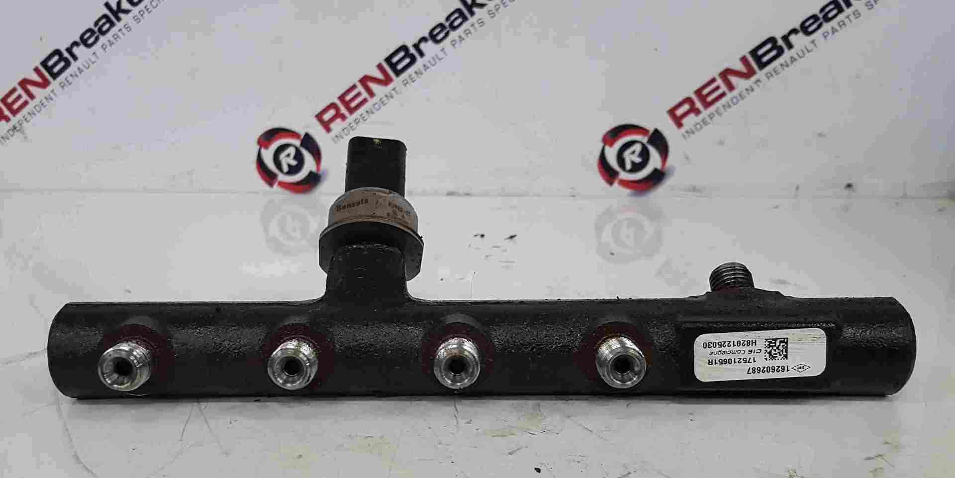 Renault Kadjar 2015-2021 1.5 DCi Fuel Rail + Sensor 175210651R