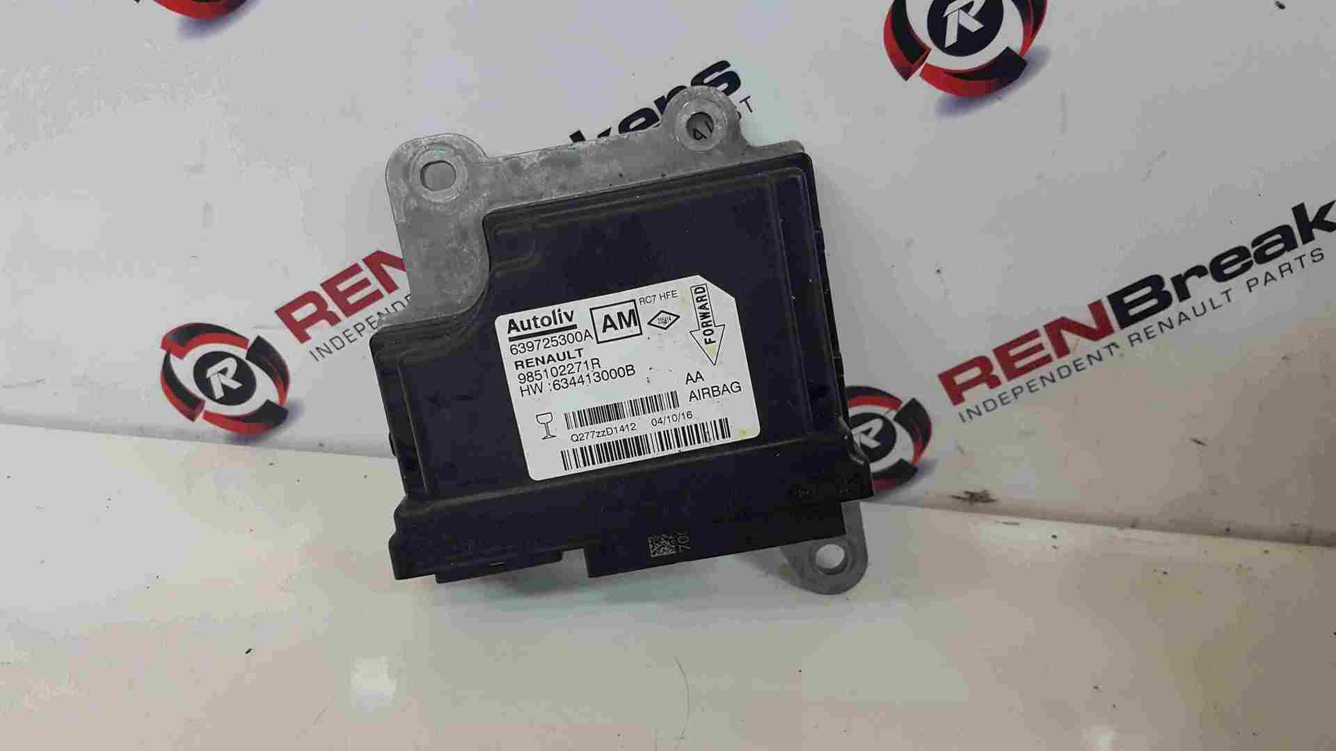 Thumb 3 Renault Kadjar 2015-2021 Airbag Module Computer 639725300A