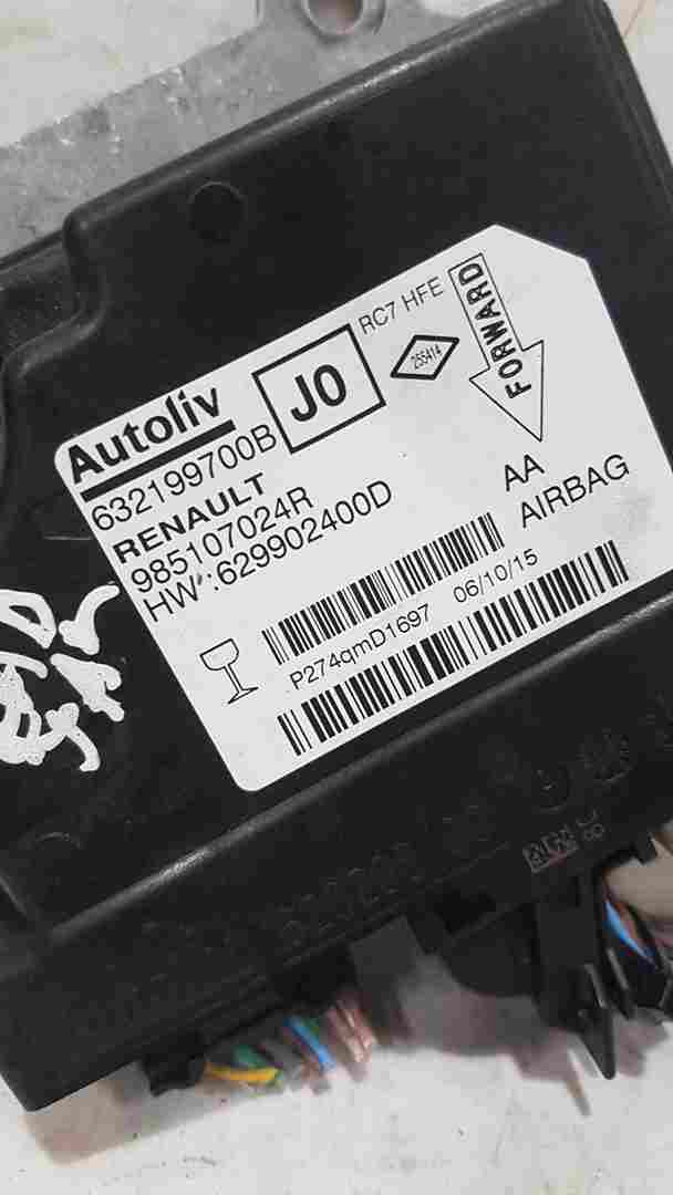Thumb 3 Renault Kadjar 2015-2021 Airbag Module Computer Spares AND Repairs 985107024R