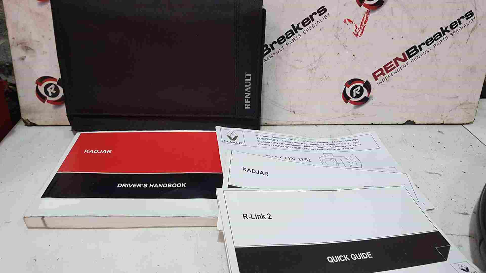 Renault Kadjar 2015-2021 Document Wallet Holder Guides