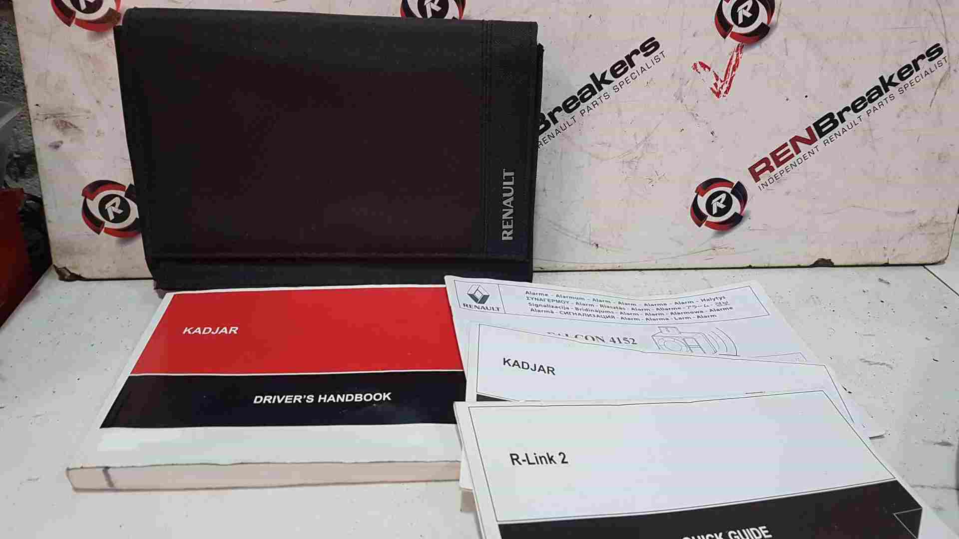 Thumb 2 Renault Kadjar 2015-2021 Document Wallet Holder Guides