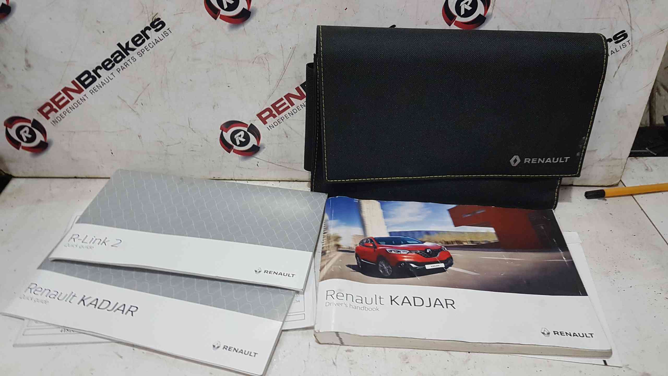 Renault Kadjar 2015-2021 Document Wallet Holder Guides