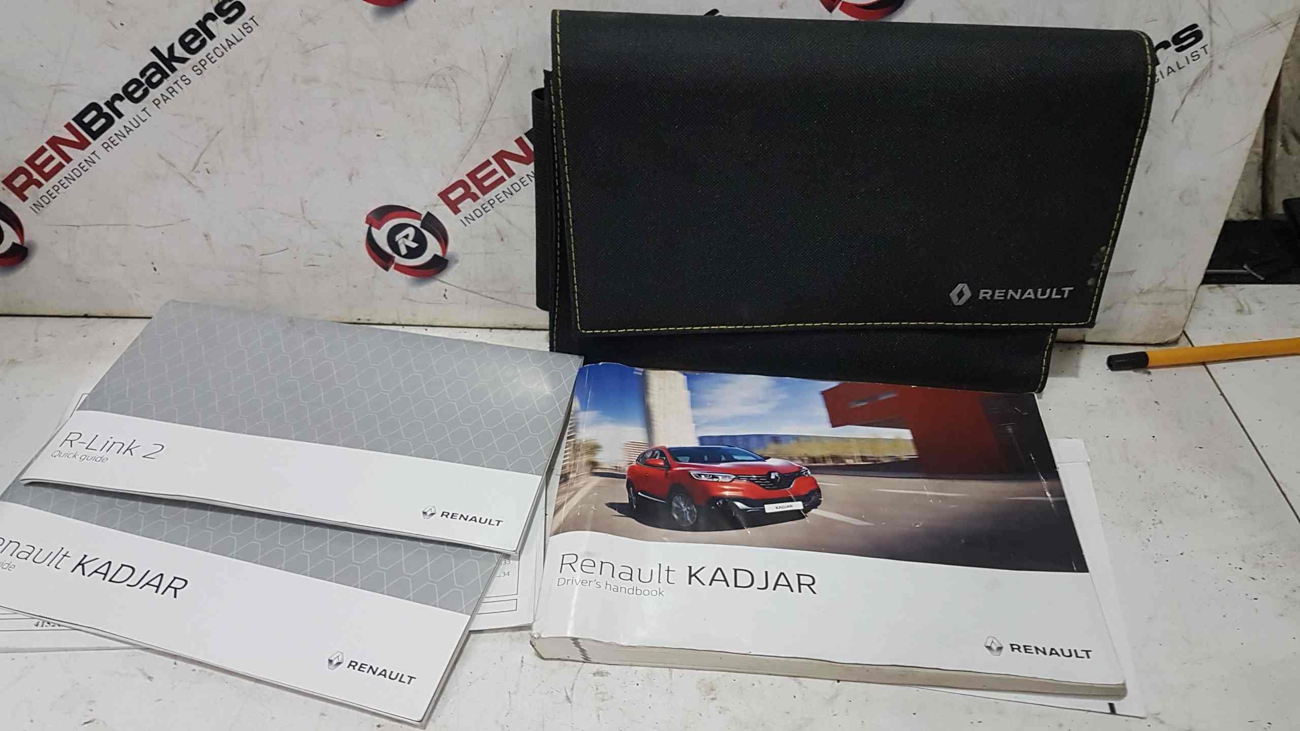 Renault Kadjar 2015-2021 Document Wallet Holder Guides