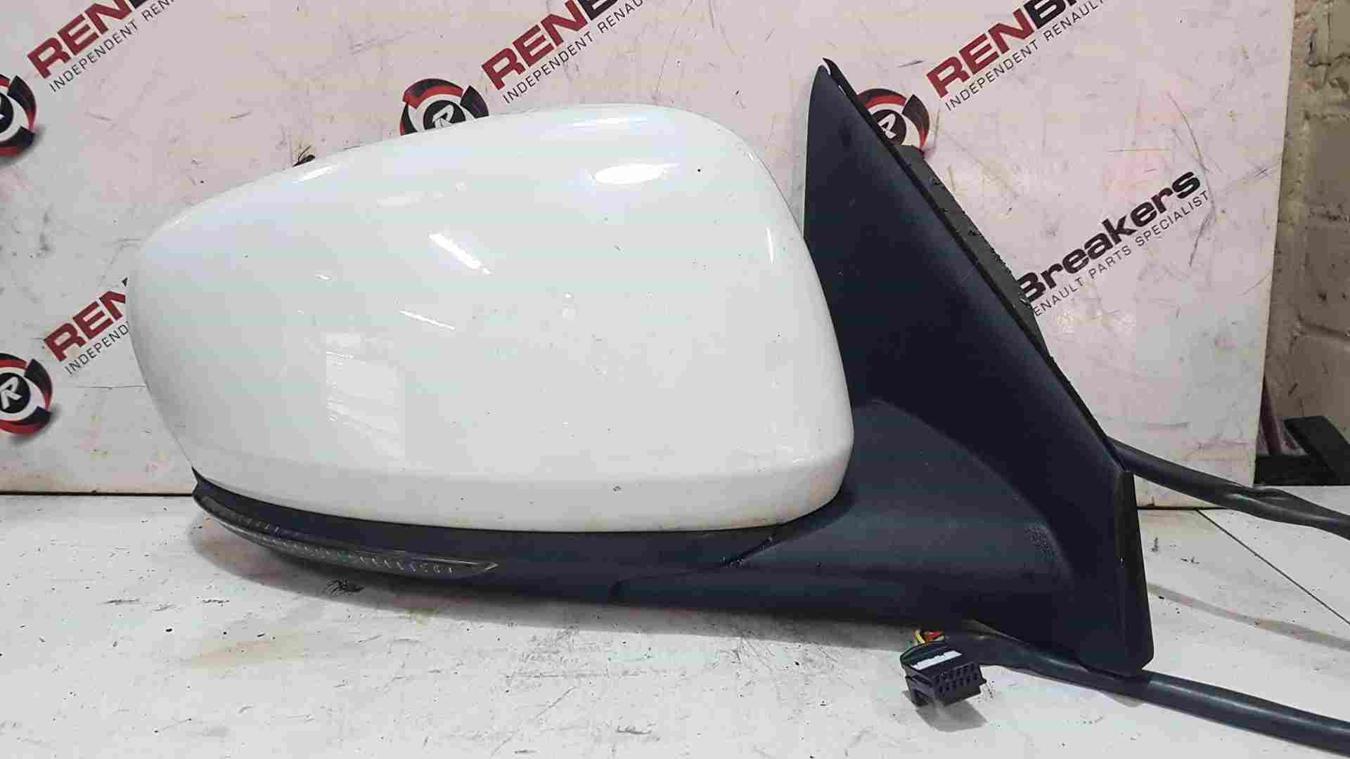 Thumb 2 Renault Kadjar 2015-2021 Driver OSF Os Wing Mirror White Ov369