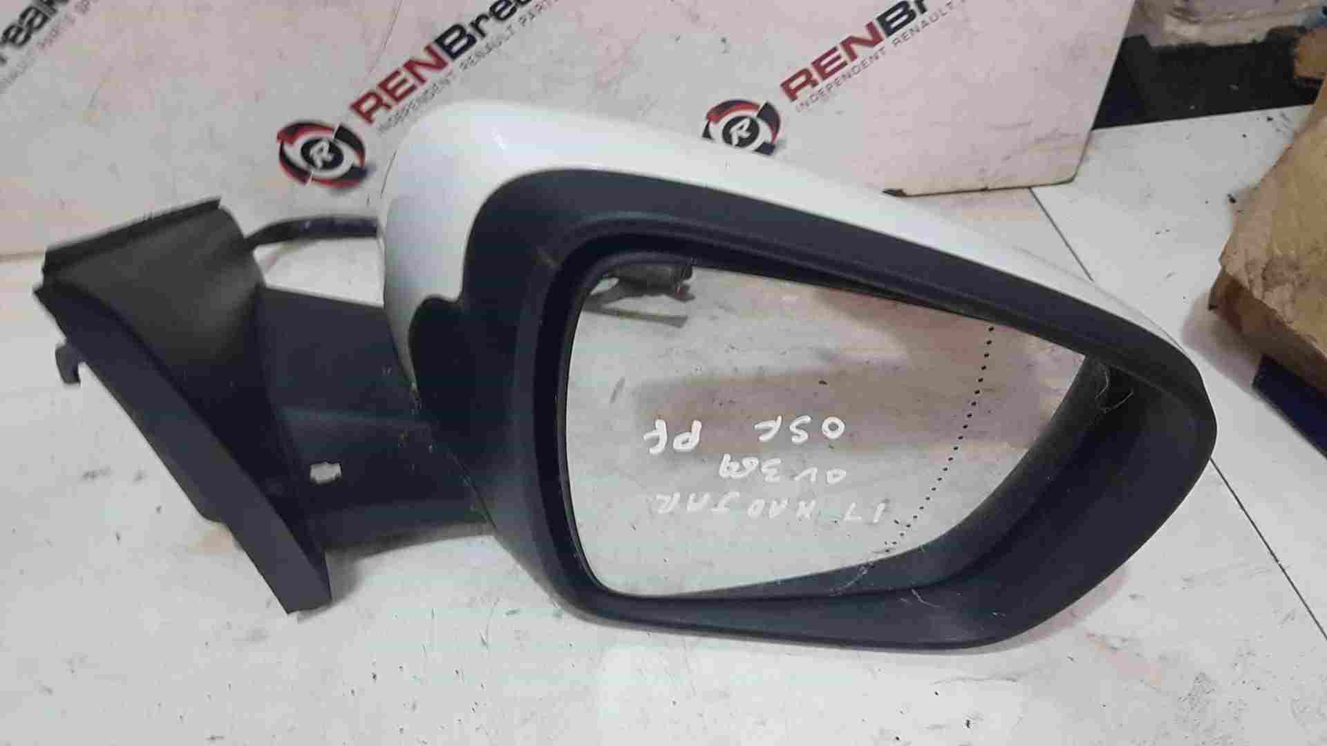Thumb 4 Renault Kadjar 2015-2021 Driver OSF Os Wing Mirror White Ov369