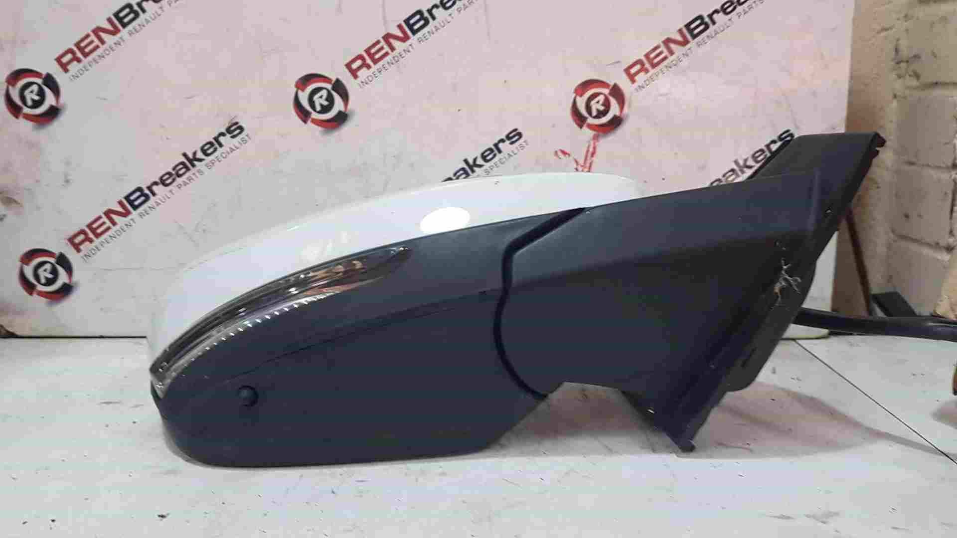 Thumb 6 Renault Kadjar 2015-2021 Driver OSF Os Wing Mirror White Ov369