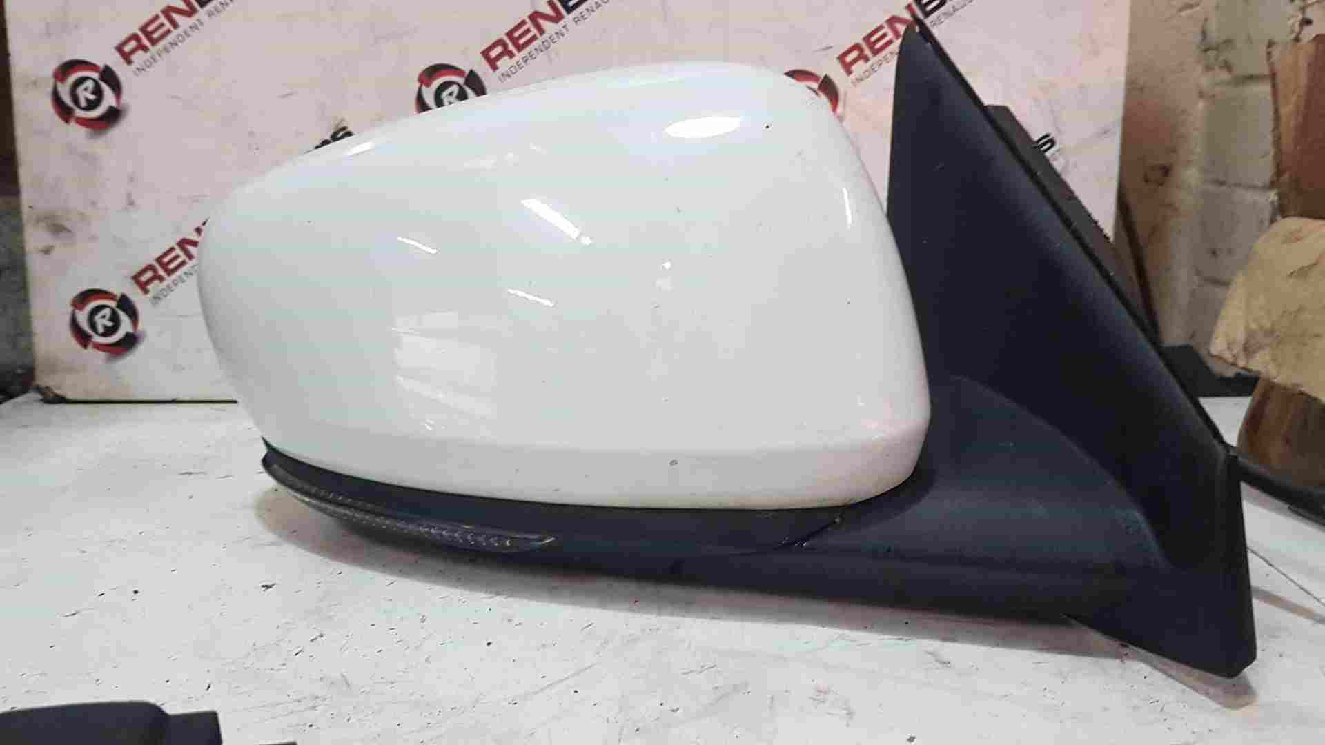 Thumb 7 Renault Kadjar 2015-2021 Driver OSF Os Wing Mirror White Ov369