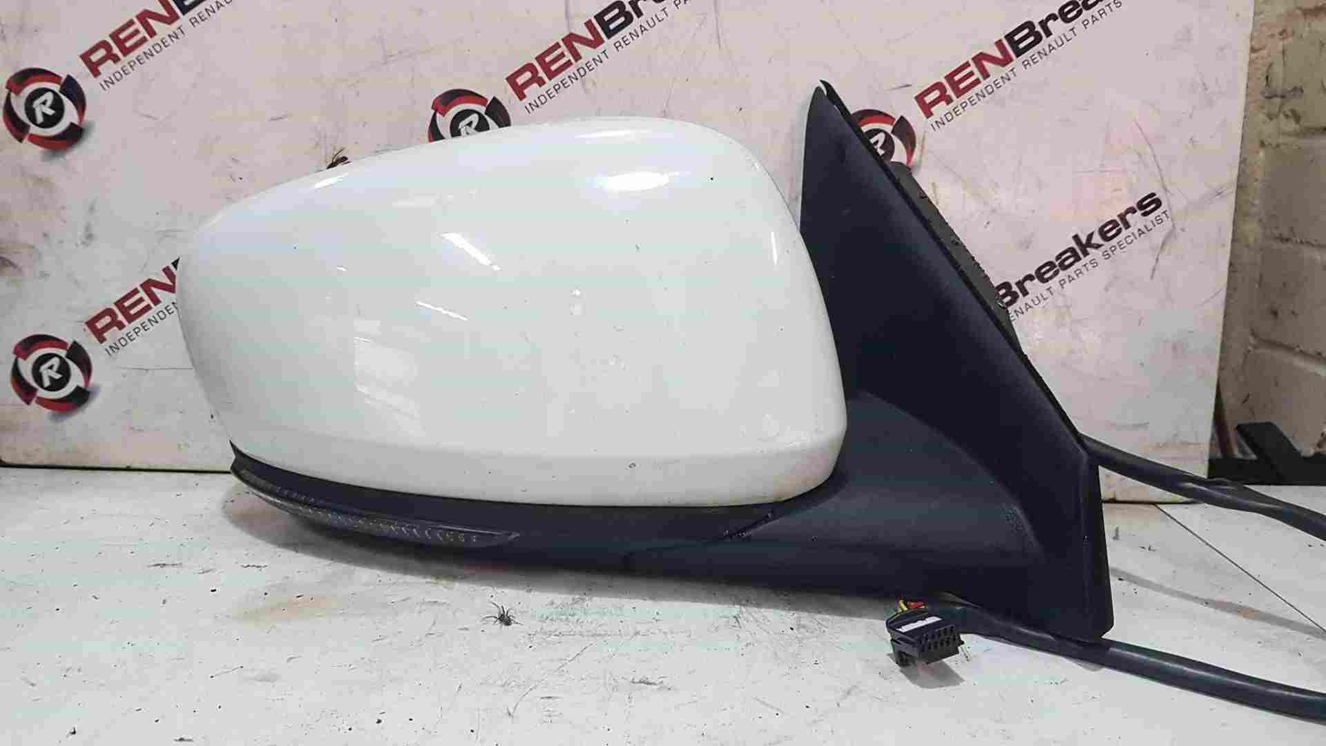 Renault Kadjar 2015-2021 Driver OSF Os Wing Mirror White Ov369