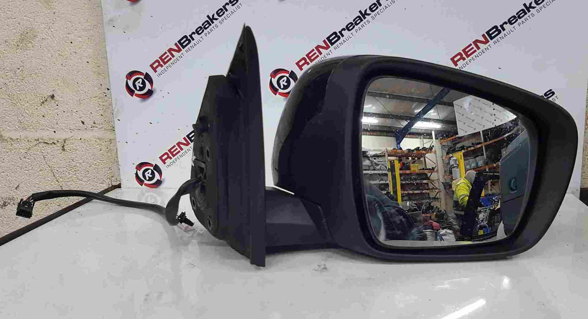 Thumb 4 Renault Kadjar 2015-2021 Drivers OS Wing Mirror Black TEGNE P Folding