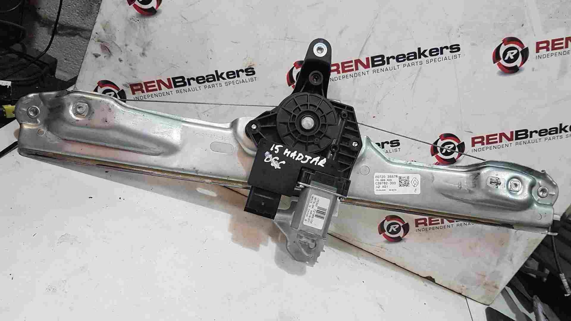 Thumb 5 Renault Kadjar 2015-2021 Drivers OSF Front Window Motor Regulator 807203557R