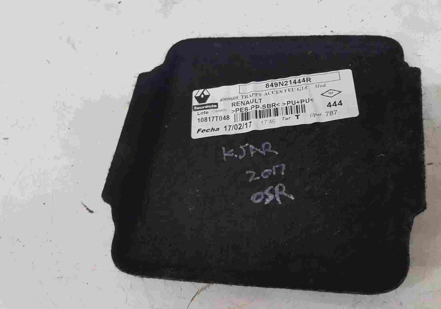 Thumb 2 Renault Kadjar 2015-2021 Drivers OSR Rear Boot Trim Side Carpet 849N21444r