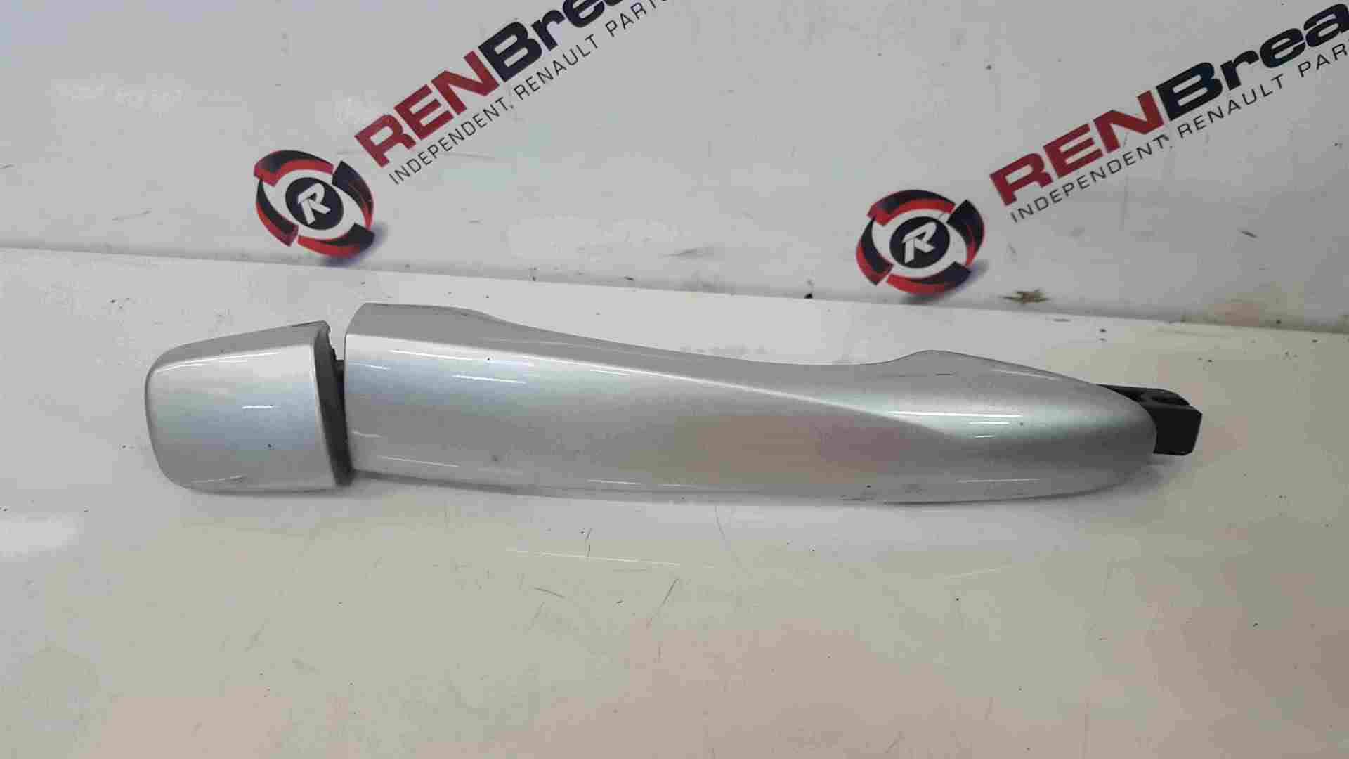 Renault Kadjar 2015-2021 Drivers OSR Rear Door Handle Silver TED69