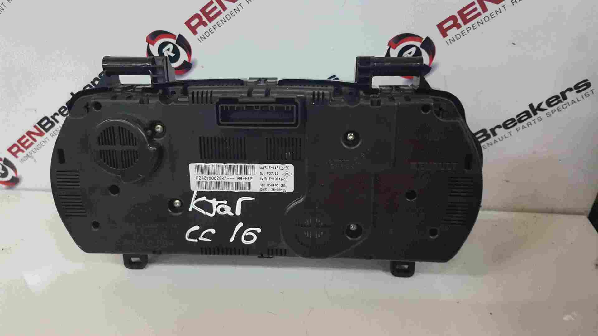 Thumb 4 Renault Kadjar 2015-2021 Instrument Panel Dials Clocks 248101104R