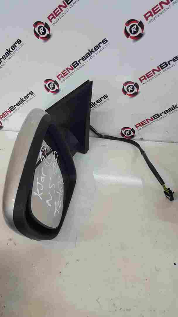 Thumb 2 Renault Kadjar 2015-2021 Passenger NS Wing Mirror Silver TED69 P Folding