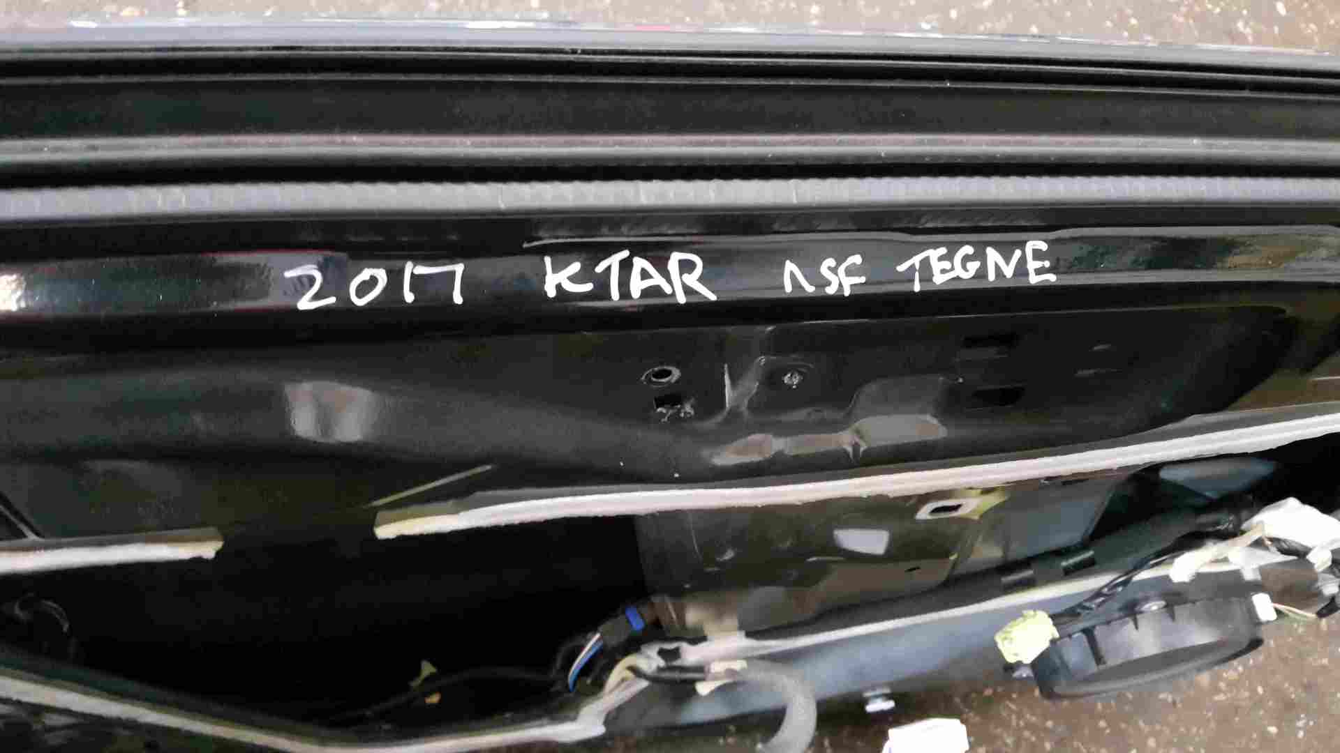Thumb 2 Renault Kadjar 2015-2021 Passenger NSF Front Door Black TEGNE