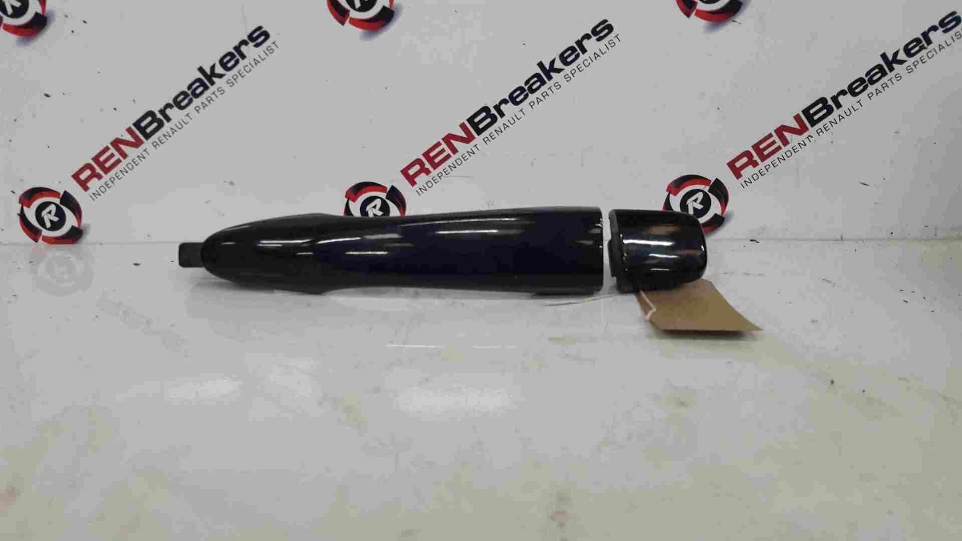 Renault Kadjar 2015-2021 Passenger NSR Rear Outer Door Handle Black TEGNE