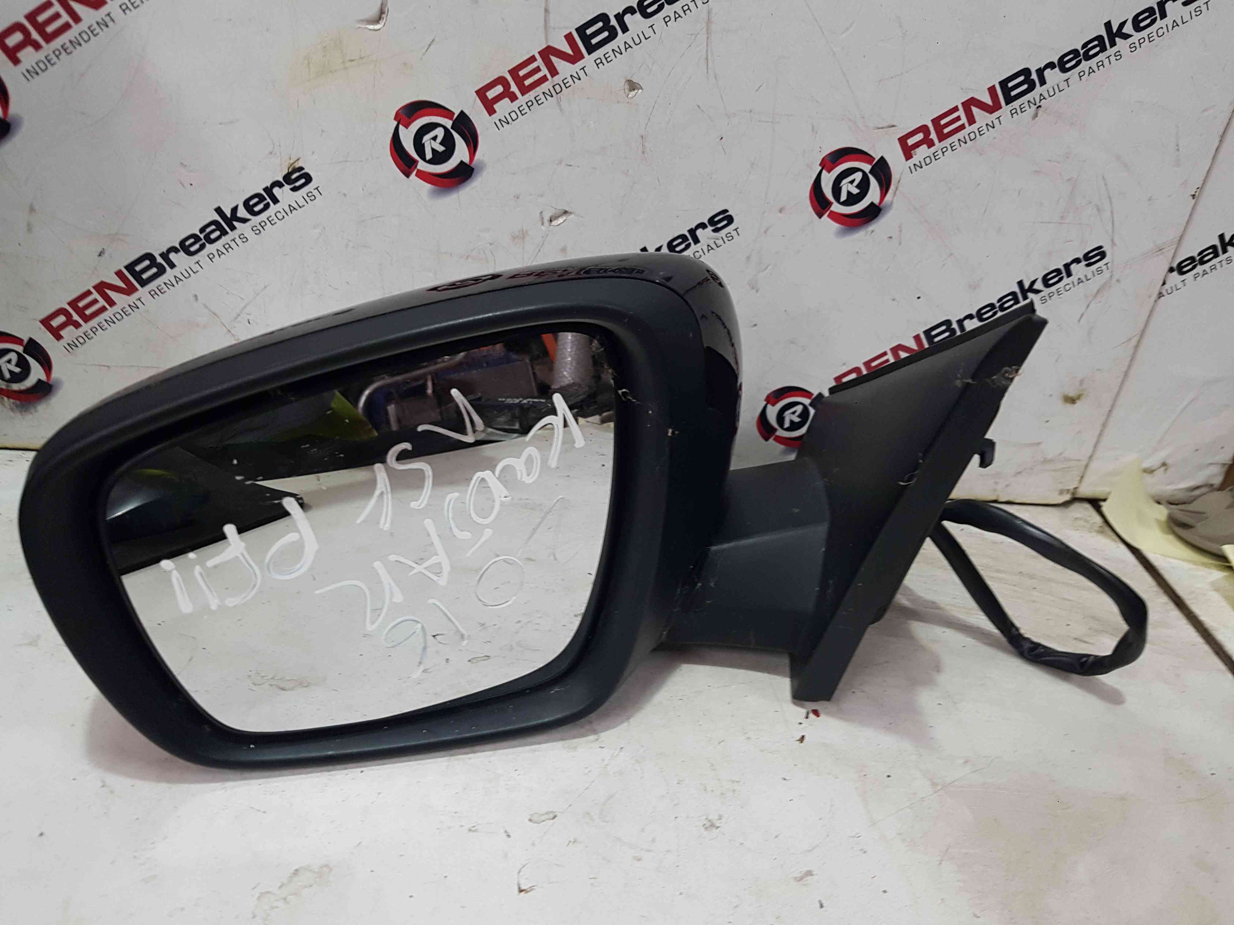 Thumb 4 Renault Kadjar 2015-2021 Passenger Ns Wing Mirror Black Folding Blind Spot