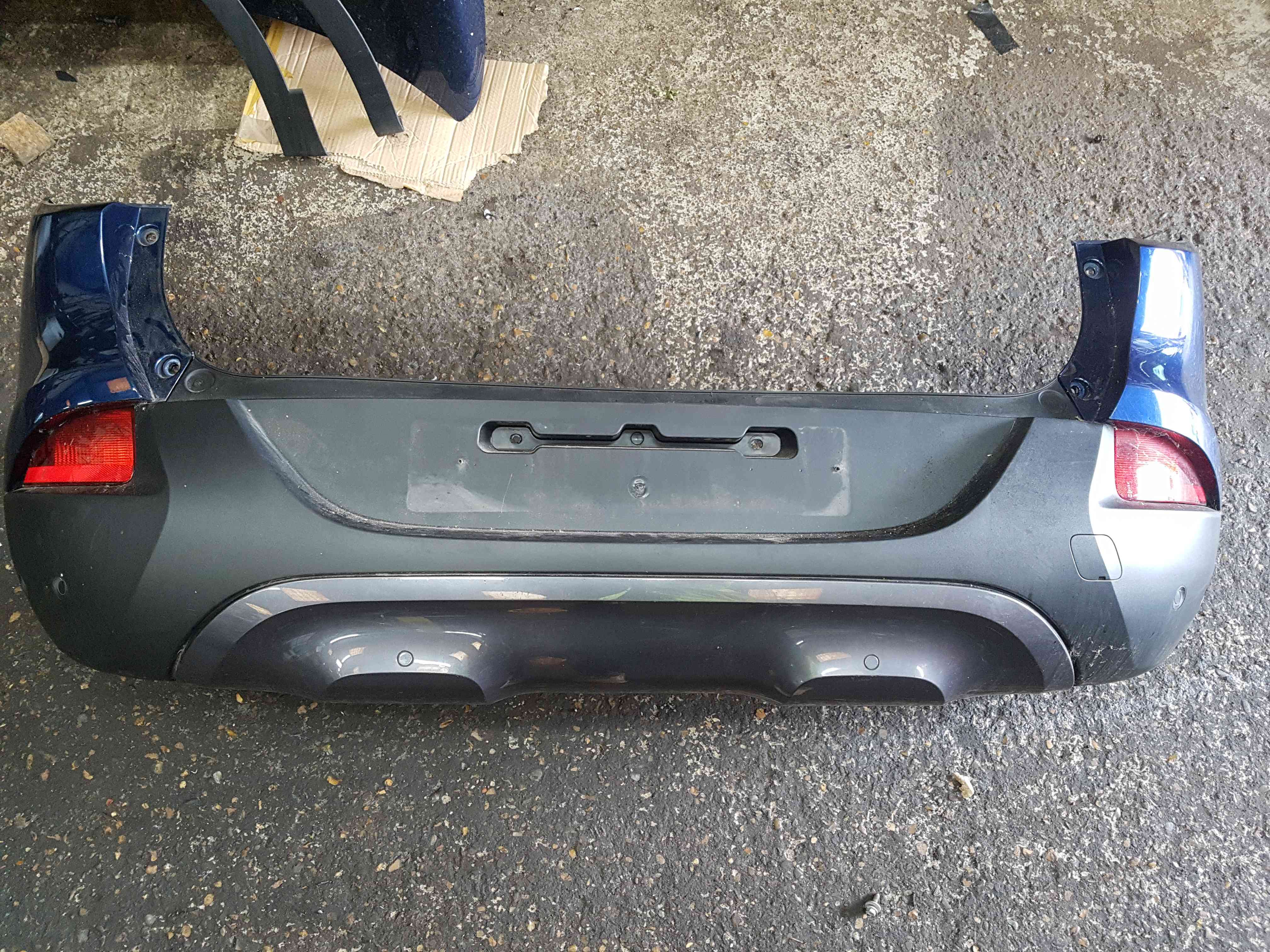 Thumb 8 Renault Kadjar 2015-2021 Rear Bumper Blue Terpr Reverse Sensors