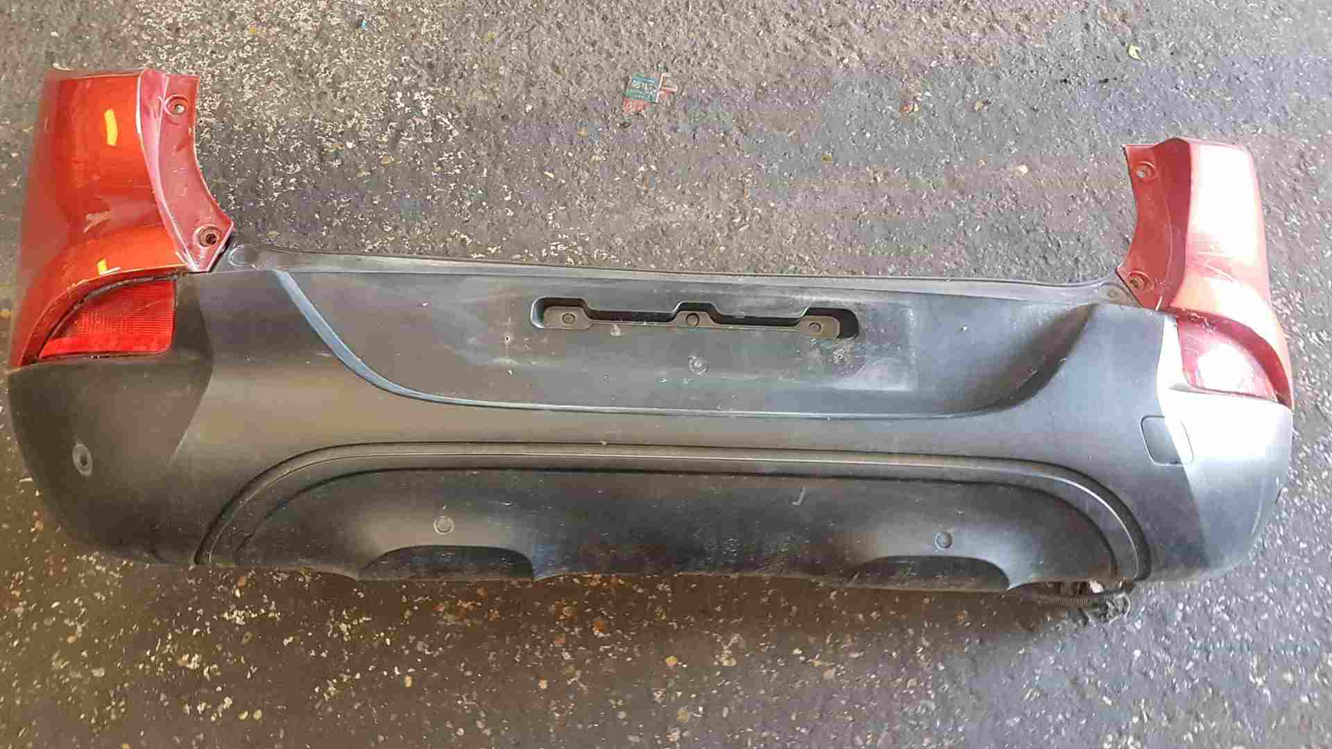 Thumb 7 Renault Kadjar 2015-2021 Rear Bumper RED Tennp + Reverse Sensor