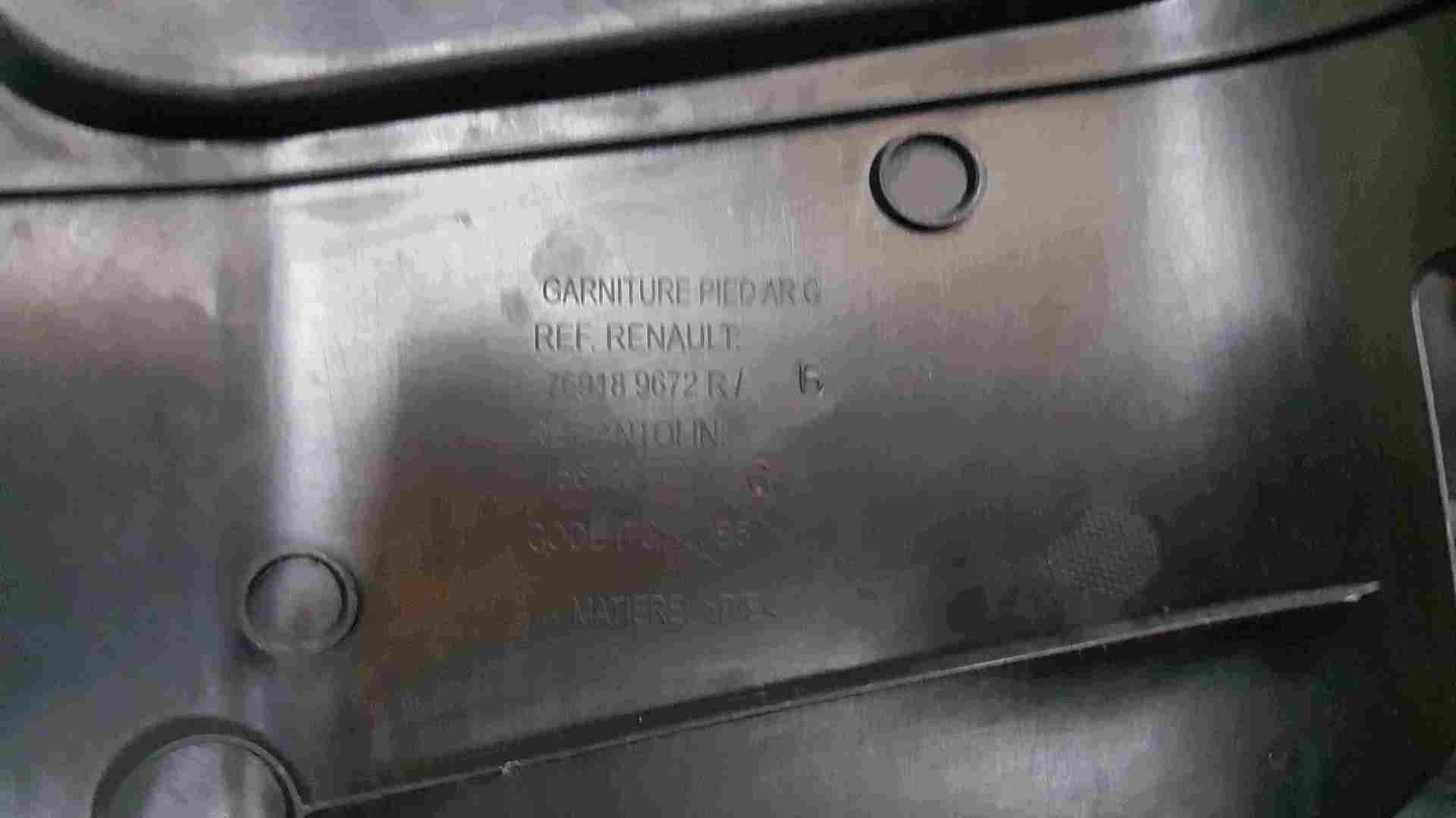 Thumb 2 Renault Kadjar 2015-2021 Rear Lower C Pillar Trim Door Sill Panel 769189672R