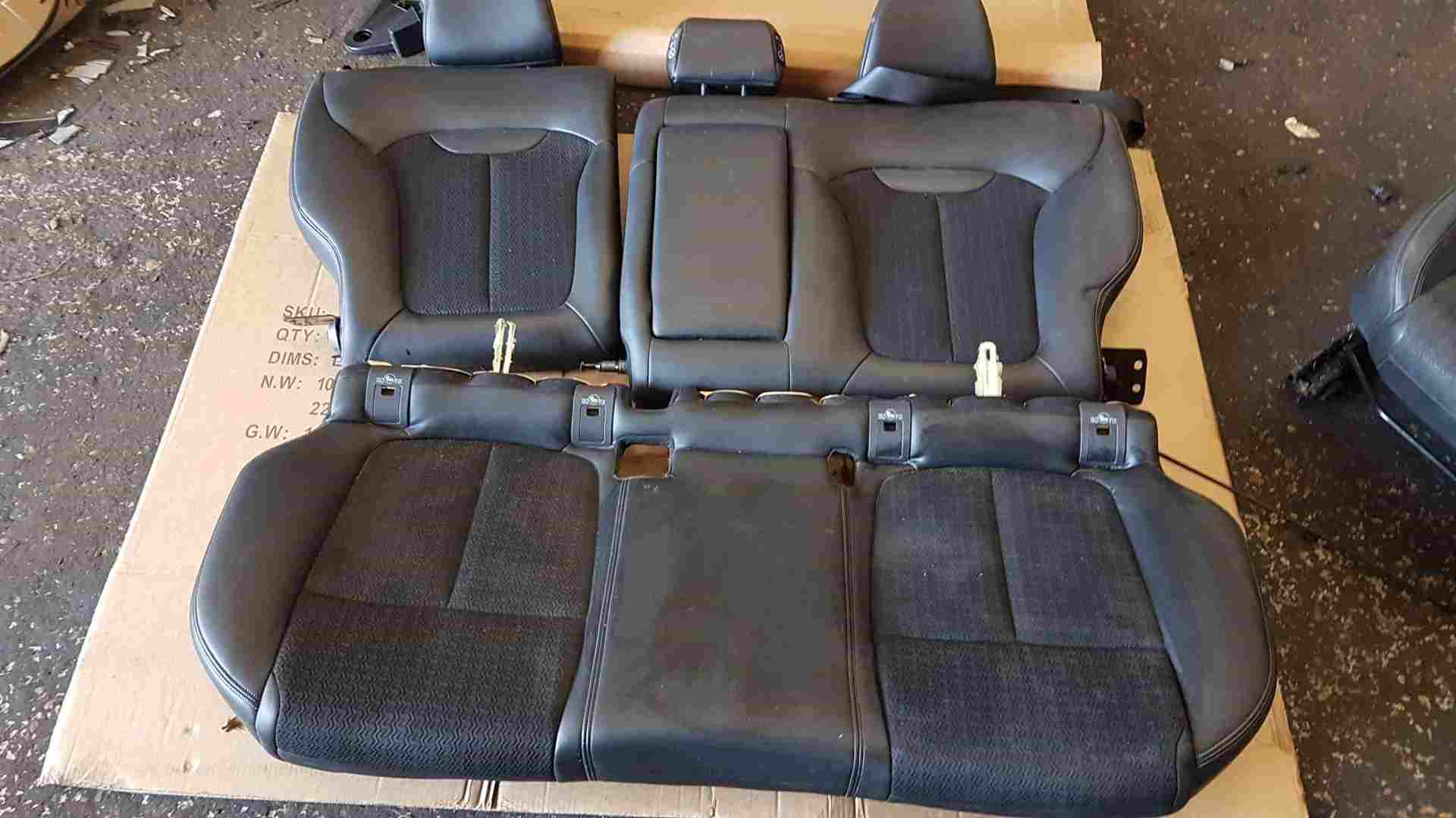 Thumb 4 Renault Kadjar 2015-2021 Rear Seat Bench Chair Half Leather