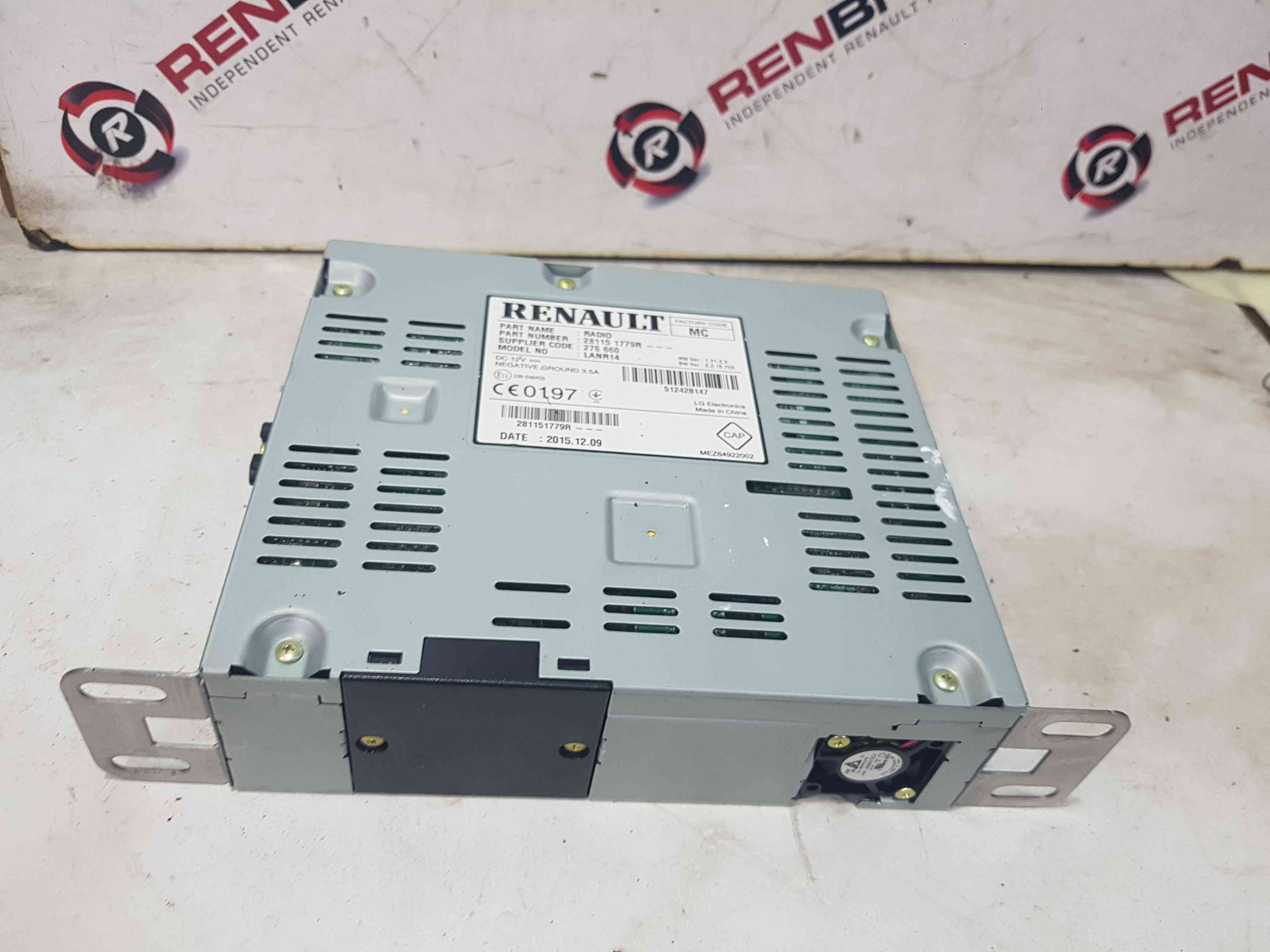 Thumb 3 Renault Kadjar 2015-2021 SAT Nav Multimedia Media Module Head Unit 281151779R