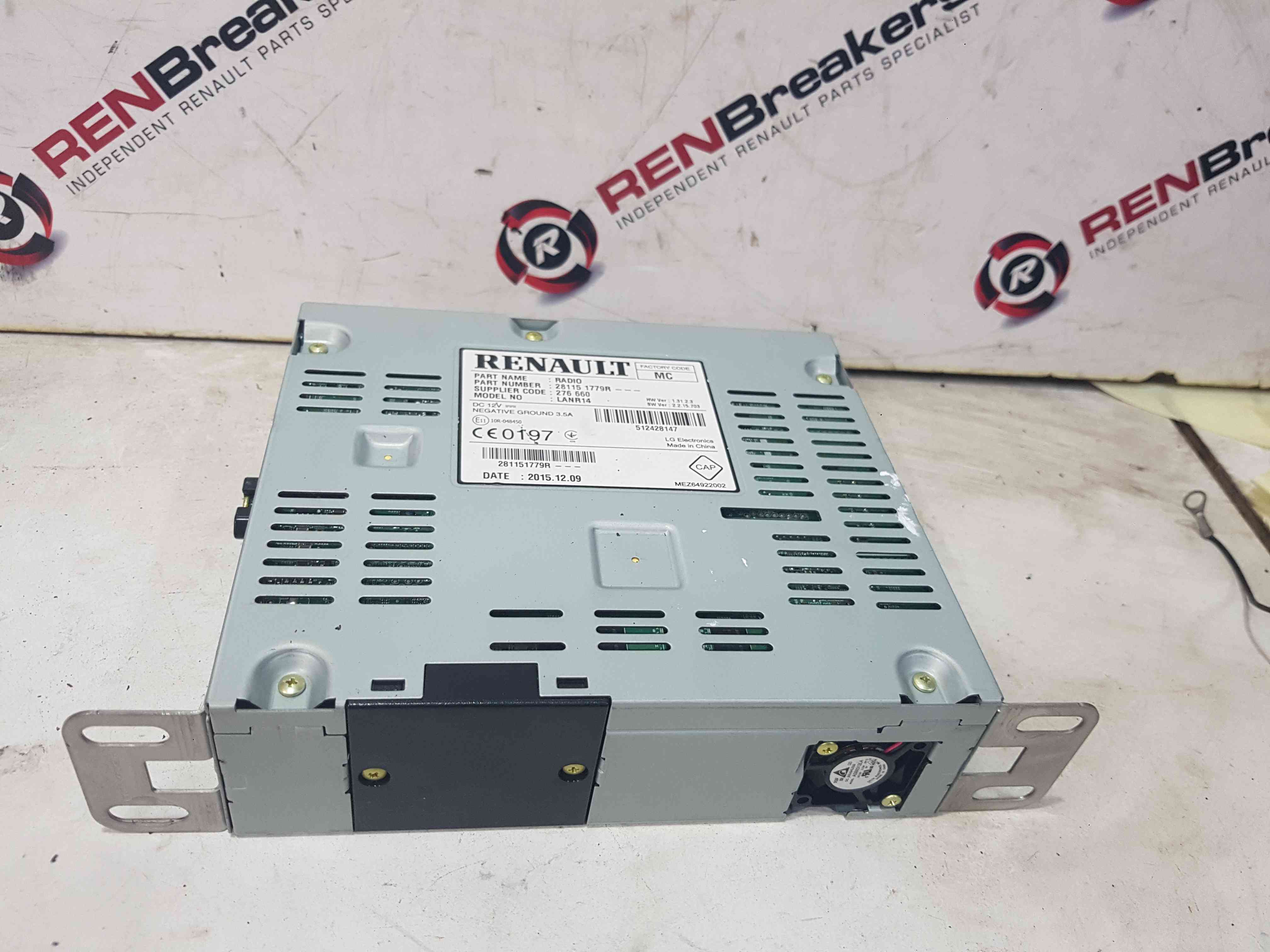 Thumb 5 Renault Kadjar 2015-2021 SAT Nav Multimedia Media Module Head Unit 281151779R