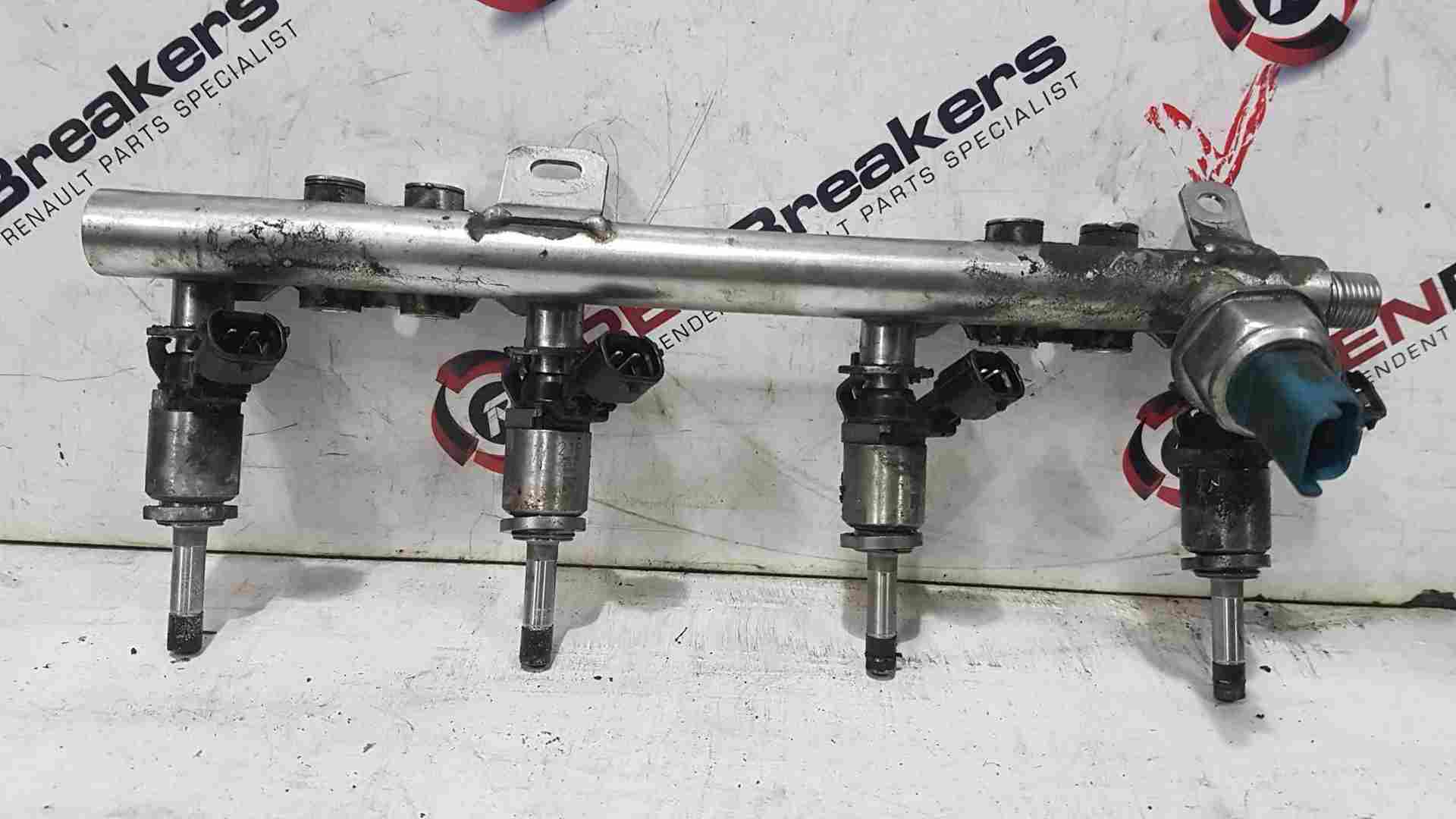 Thumb 2 Renault Kadjar MK1 2015-2018 1.2 TCE Fuel Injectors X4 + Rail 175226637R H5F408