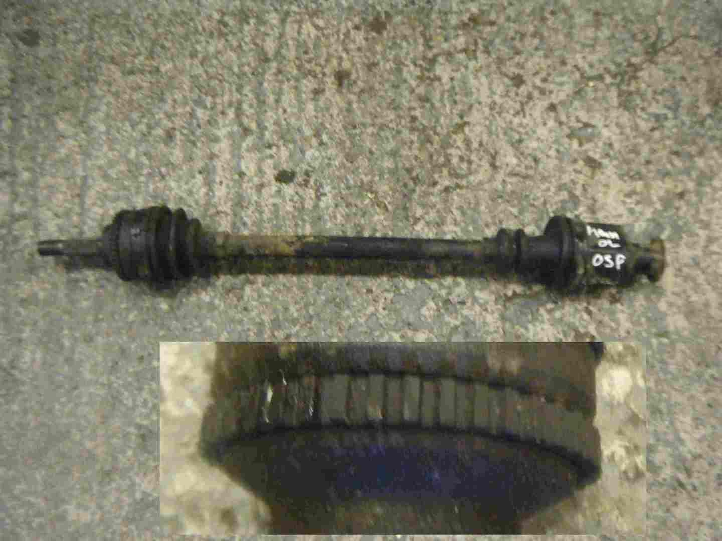 Renault Kangoo 1993-2003 1.5 dCi Drivers OSF Front Driveshaft With ABS