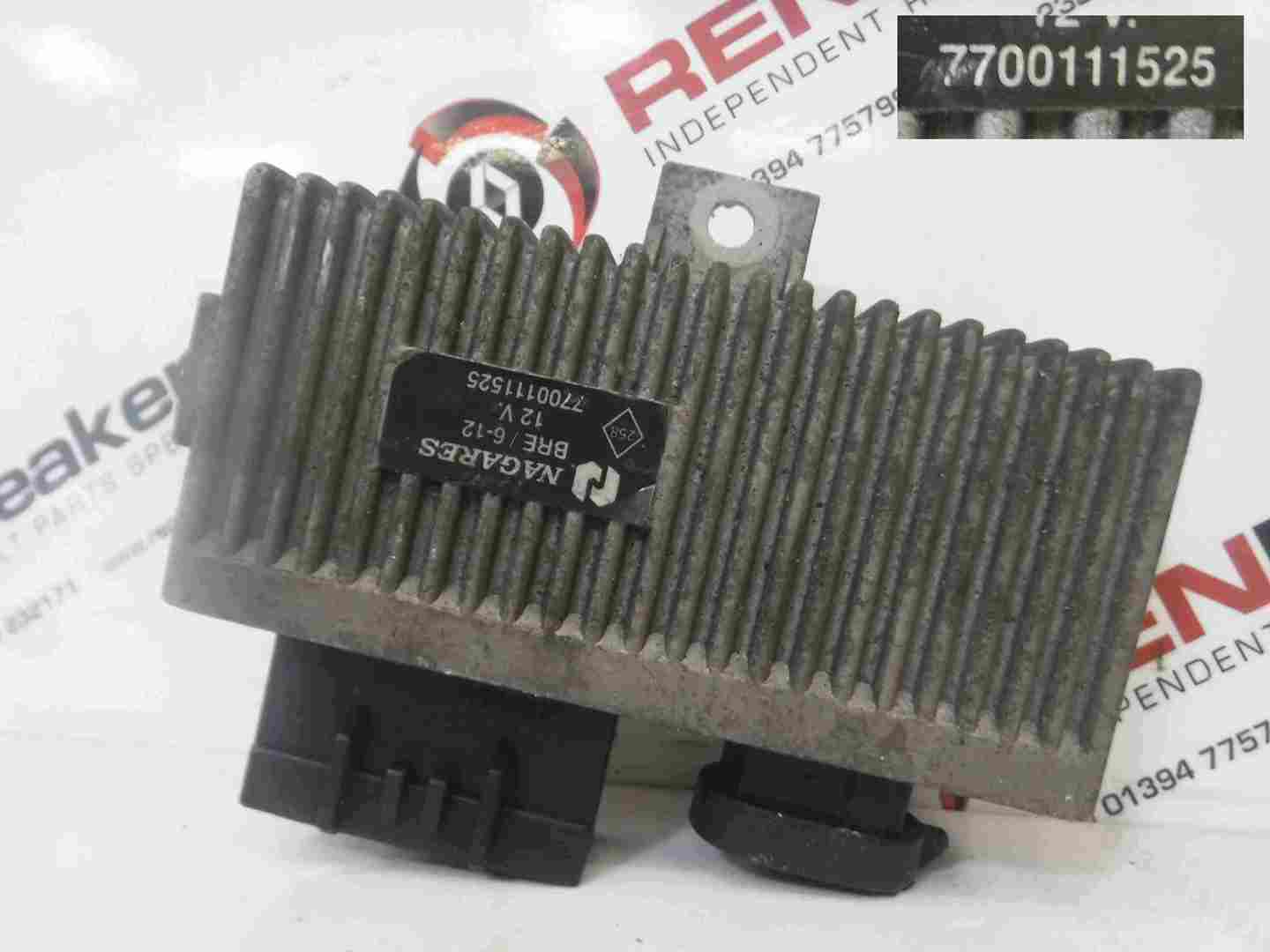 Renault Kangoo 1993-2003 1.9 D Glow Plug Relay 7700111525