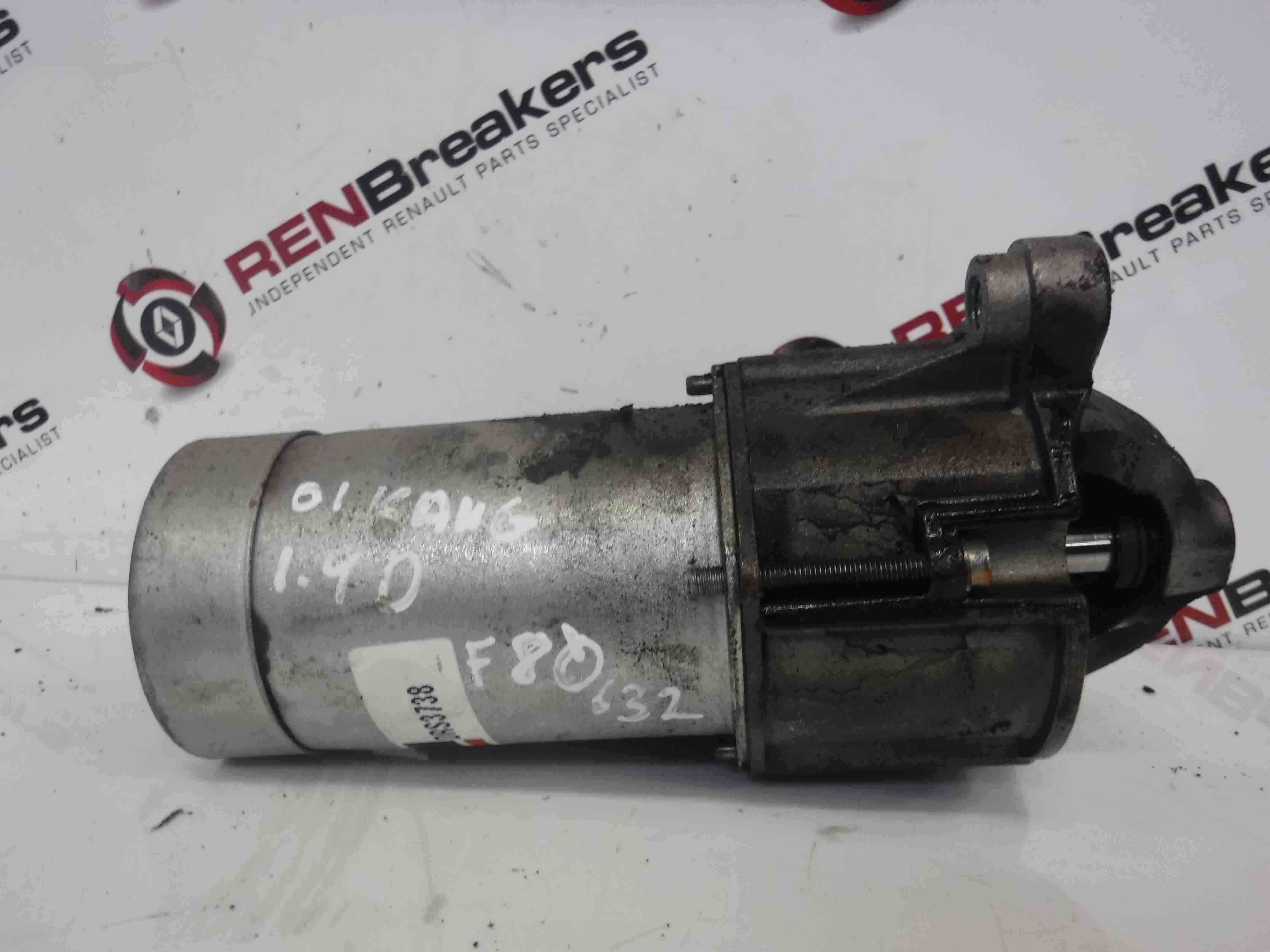 Renault Kangoo 1993-2003 1.9 D Starter Motor Starting F8Q 632