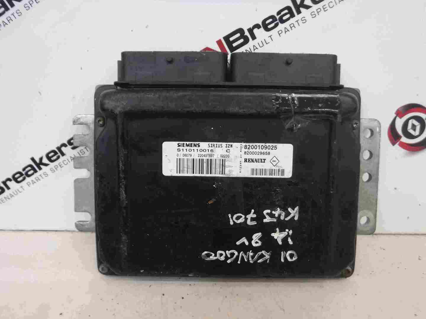 Renault Kangoo 1993-2003 Engine ECU Engine Control Unit