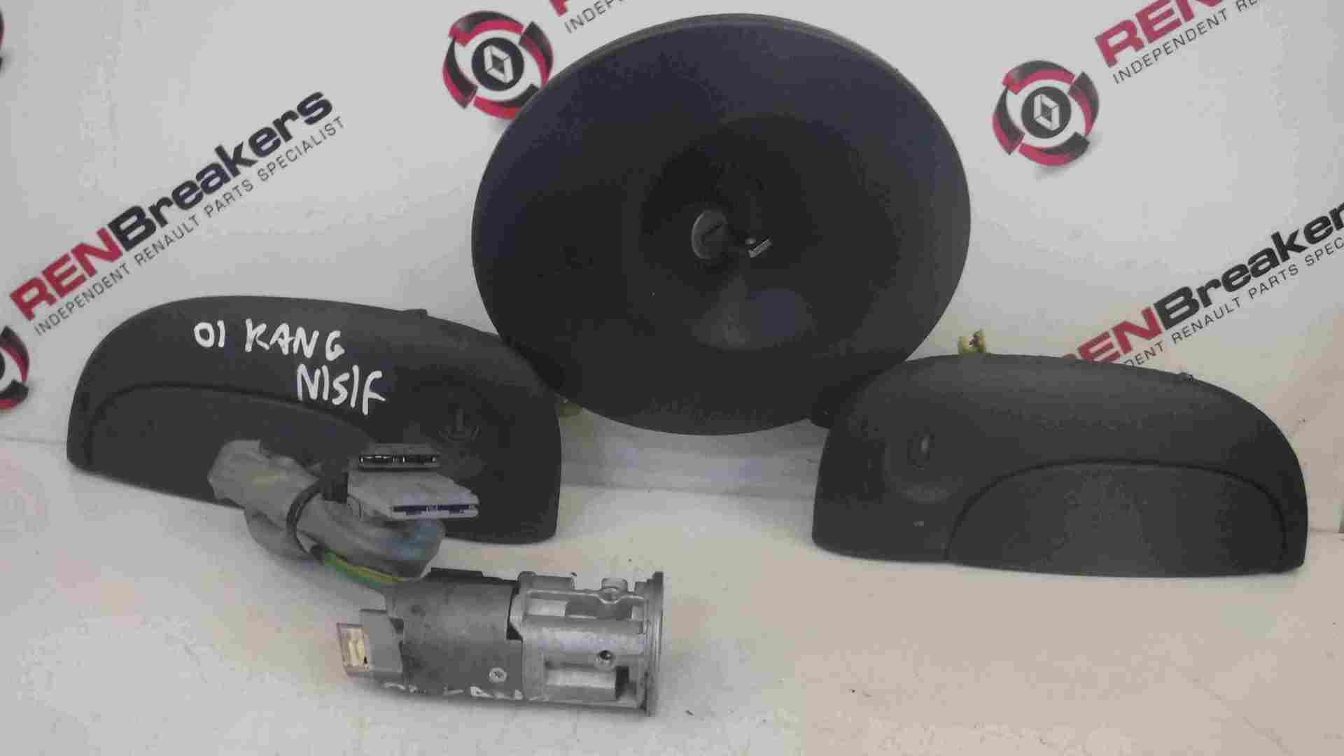 Renault Kangoo 1993-2003 Ignition Barrel Set Door Handles Petrol Cap + Key
