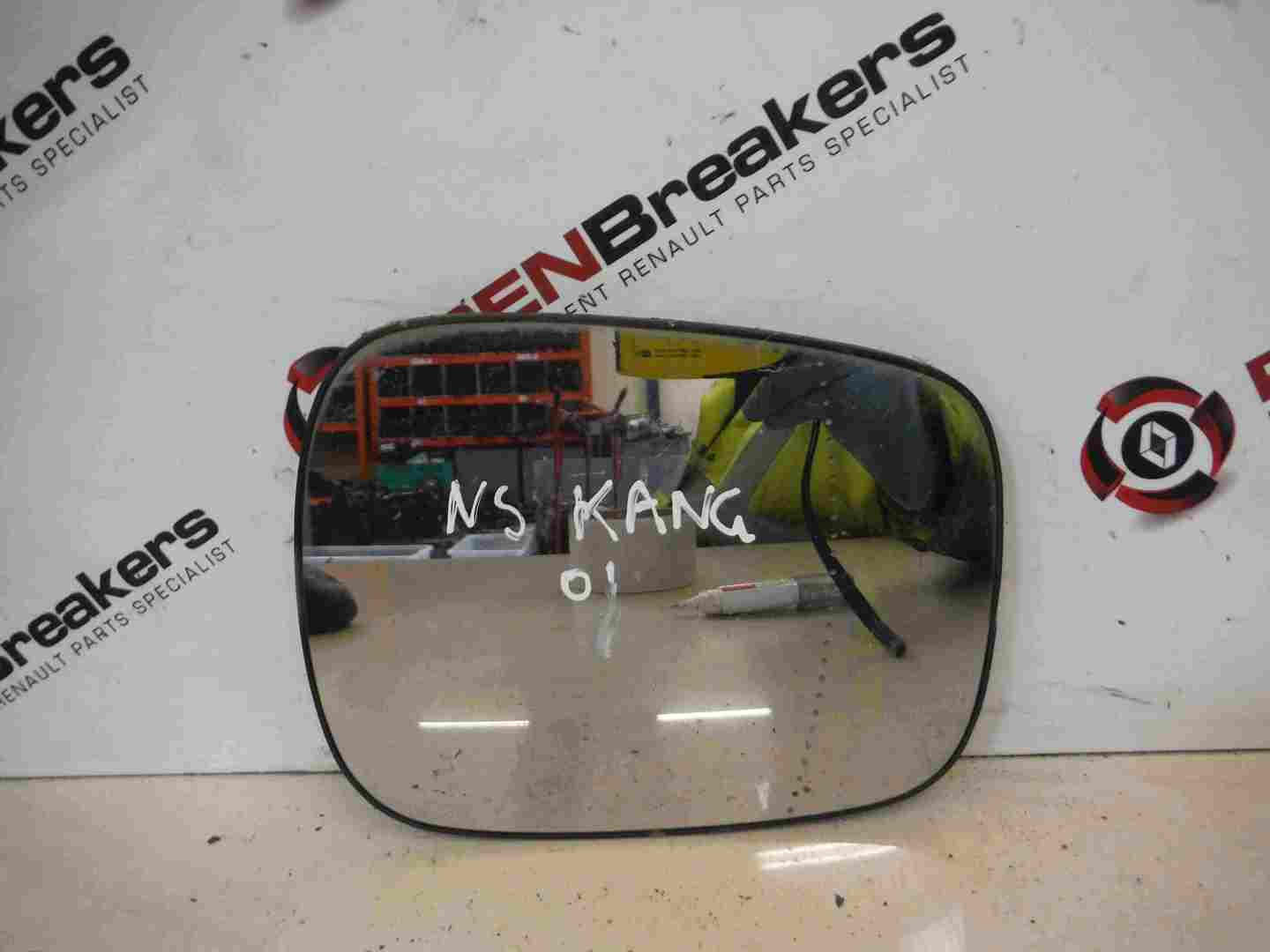 Renault Kangoo 1993-2007 Passenger NS Wing Mirror Glass Heated