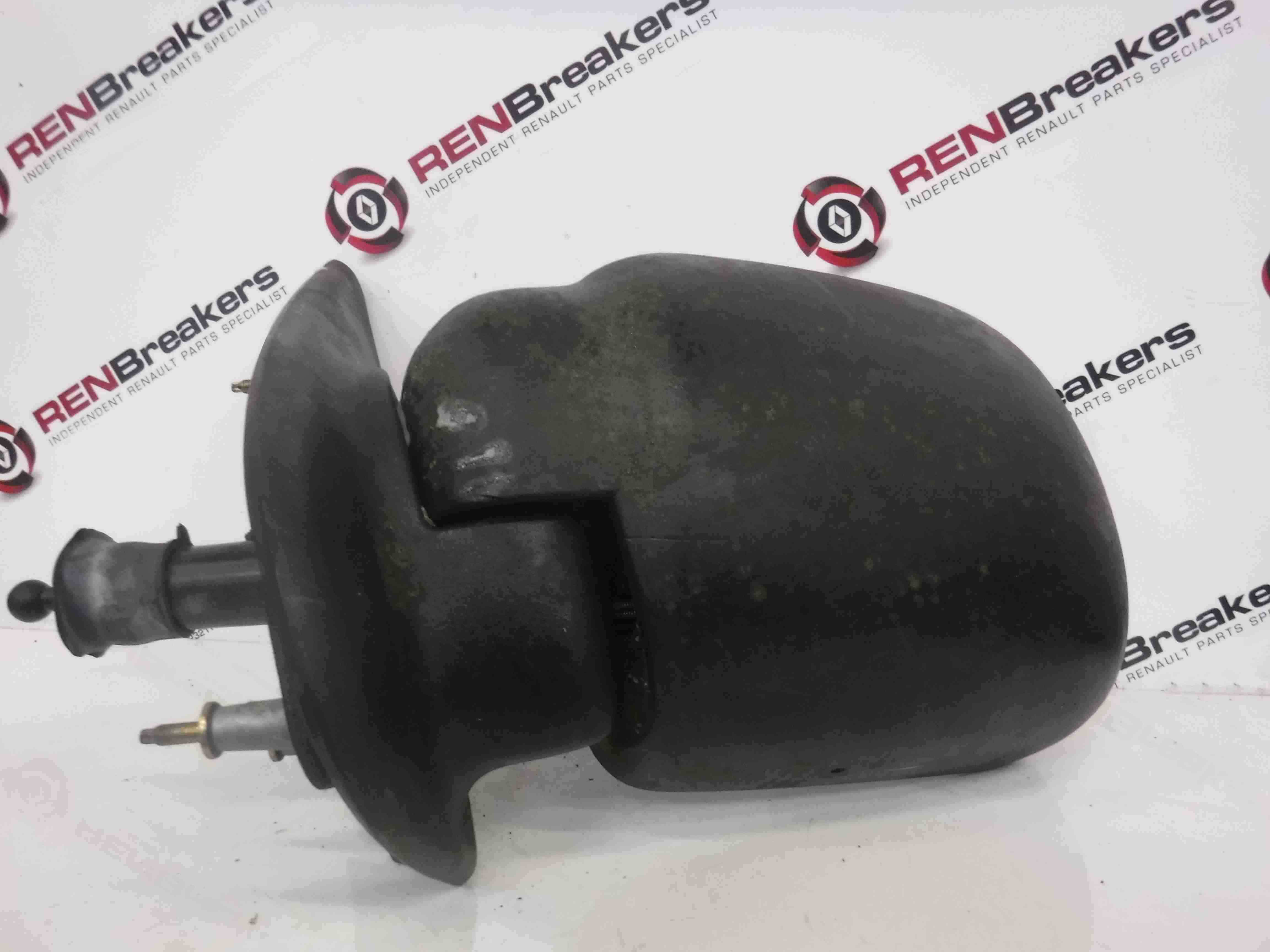 Renault Kangoo 1993-2007 Passenger NS Wing Mirror Manual Plain Black