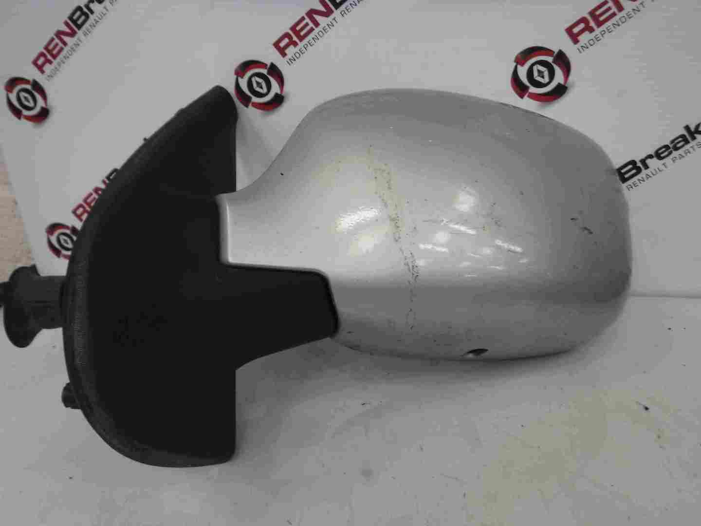 Renault Kangoo 1993-2003 Passenger NS Wing Mirror Silver 632 Manual