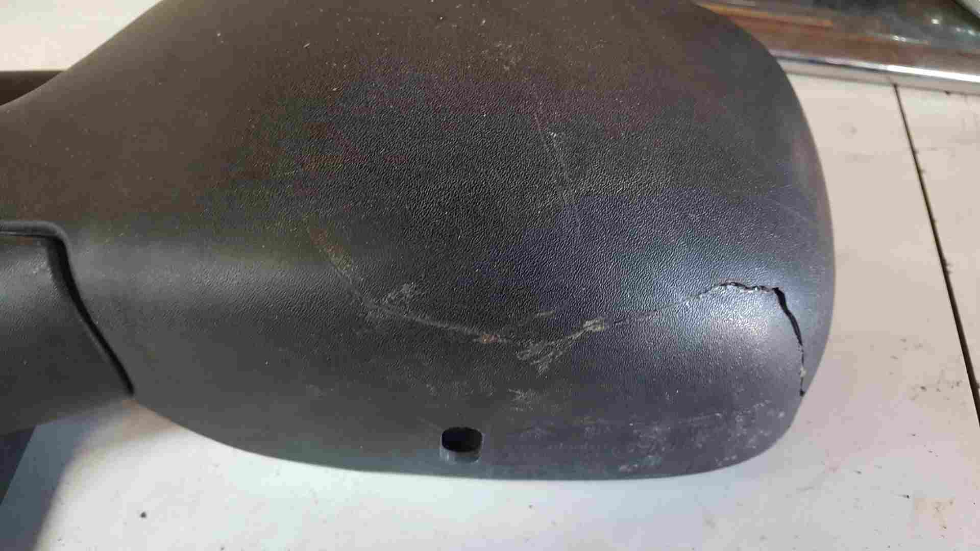 Thumb 3 Renault Kangoo 1993-2003 Passenger Ns Wing Mirror Black Manual Cracked Cheap
