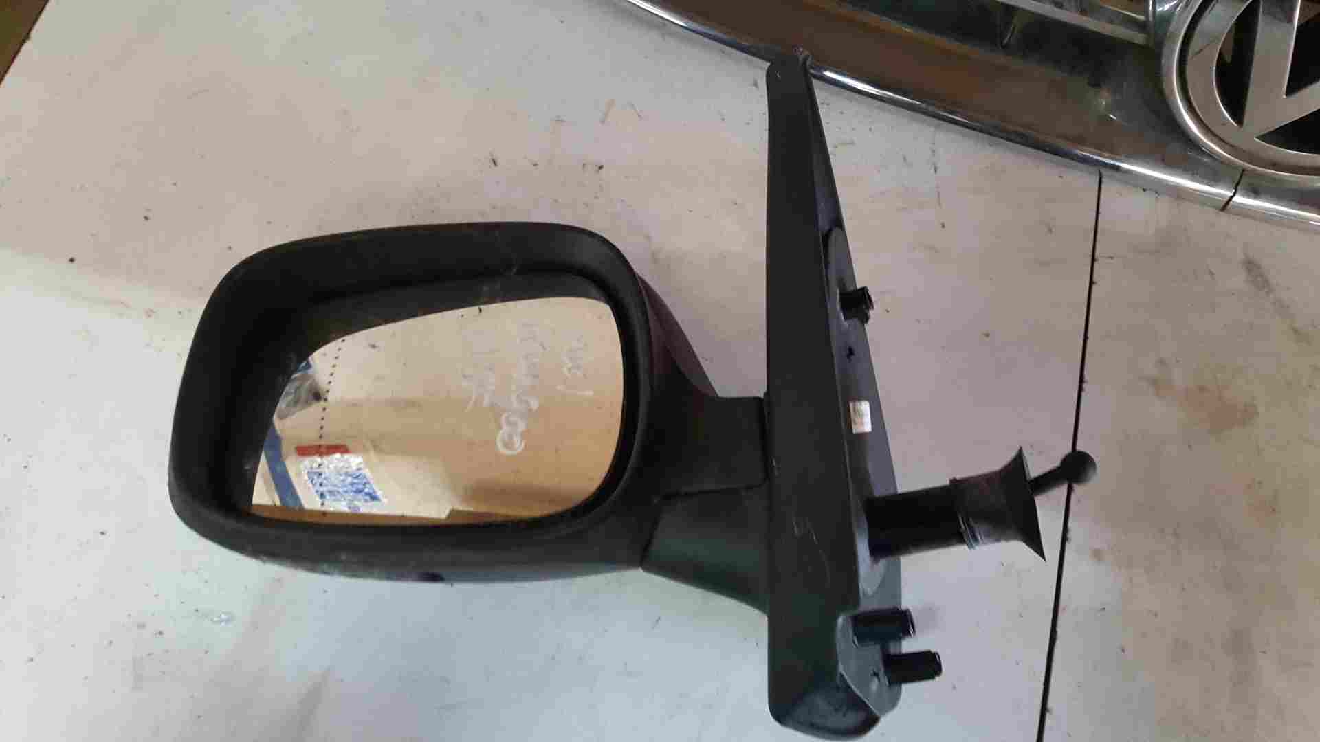 Thumb 4 Renault Kangoo 1993-2003 Passenger Ns Wing Mirror Black Manual Cracked Cheap