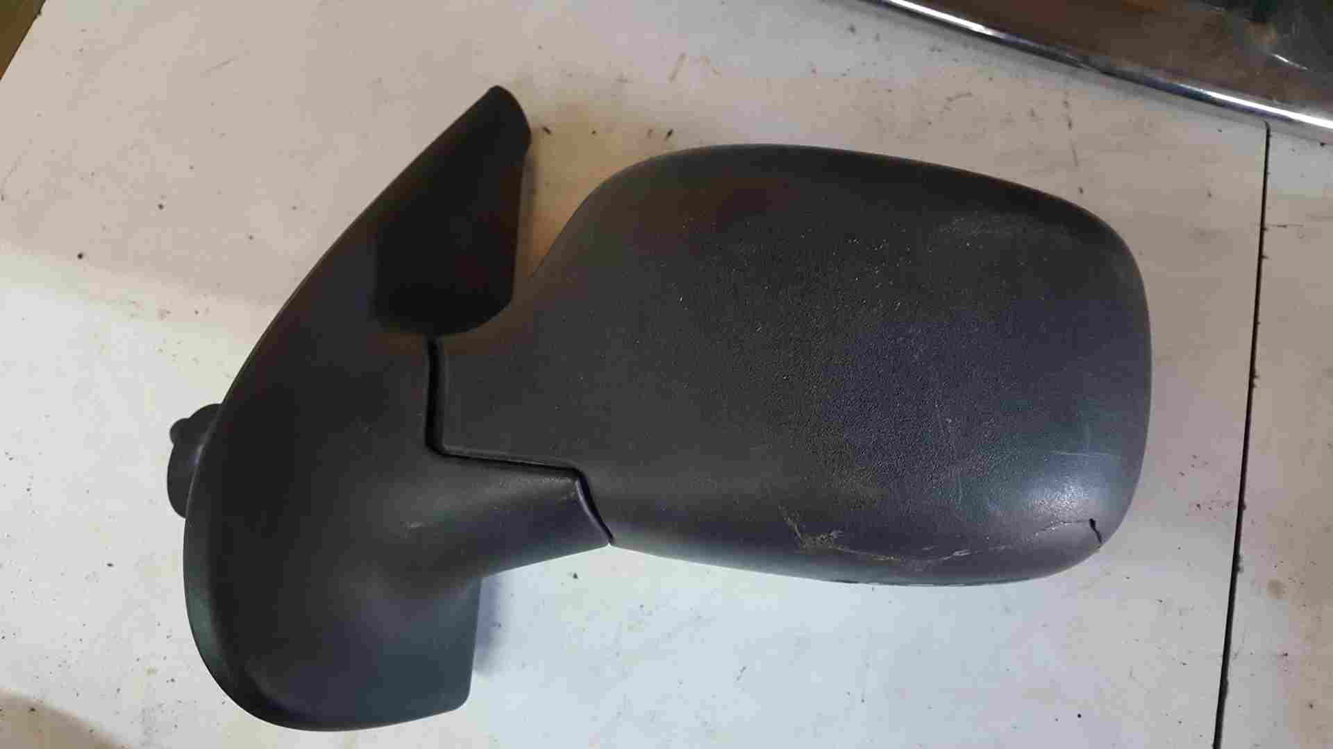 Renault Kangoo 1993-2003 Passenger Ns Wing Mirror Black Manual Cracked Cheap