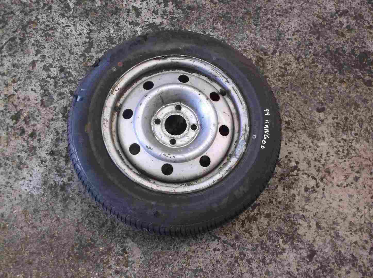 Renault Kangoo 1993-2003 Spare Steel Wheel  Tyre 165 70 14 6mm