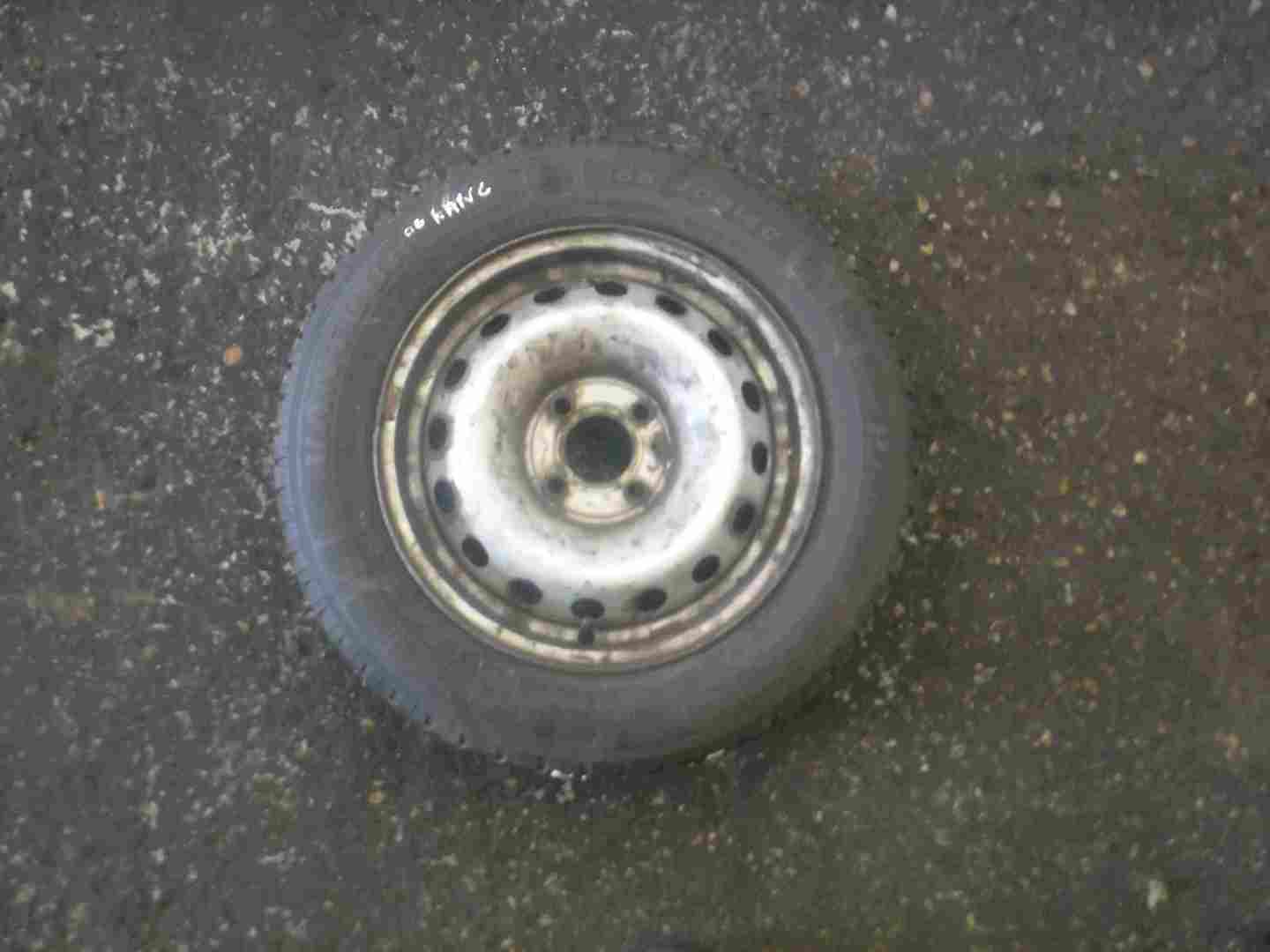 Renault Kangoo 1993-2003 Steel Wheel Rim + Tyre 165 70 14 6mm