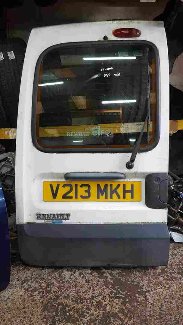 Thumb 2 Renault Kangoo 1997-2007 Passenger NSR Rear Door White 389 MPV 