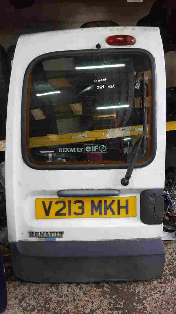 Thumb 5 Renault Kangoo 1997-2007 Passenger NSR Rear Door White 389 MPV 