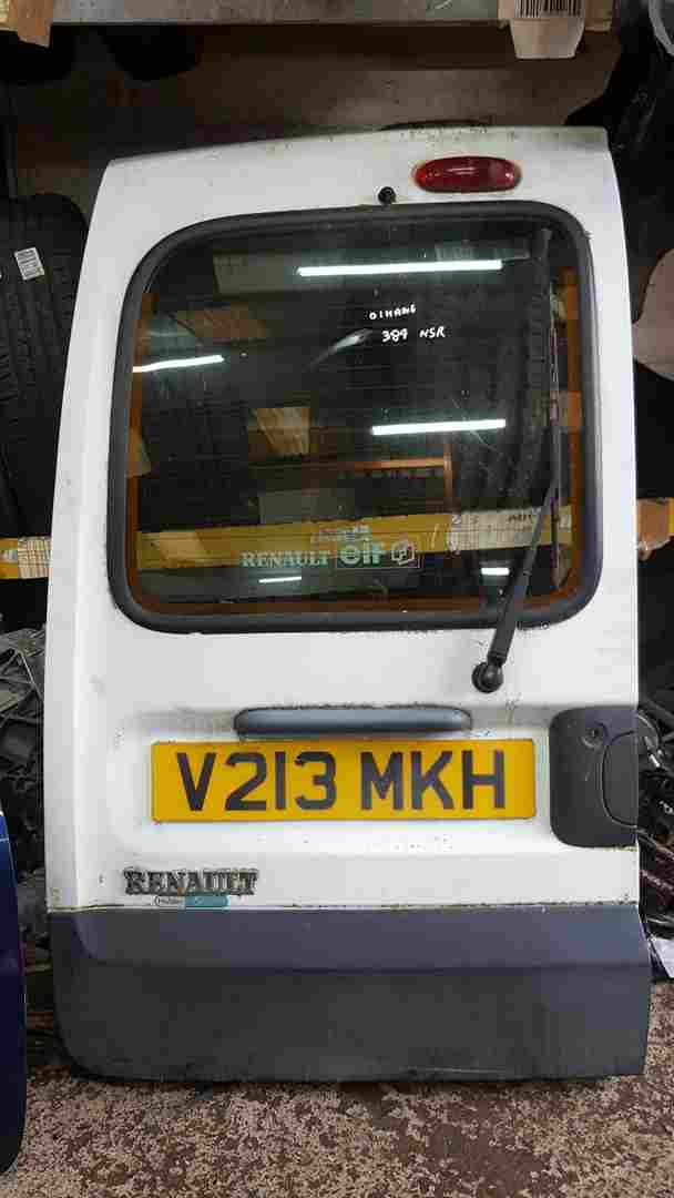 Renault Kangoo 1997-2007 Passenger NSR Rear Door White 389 MPV 